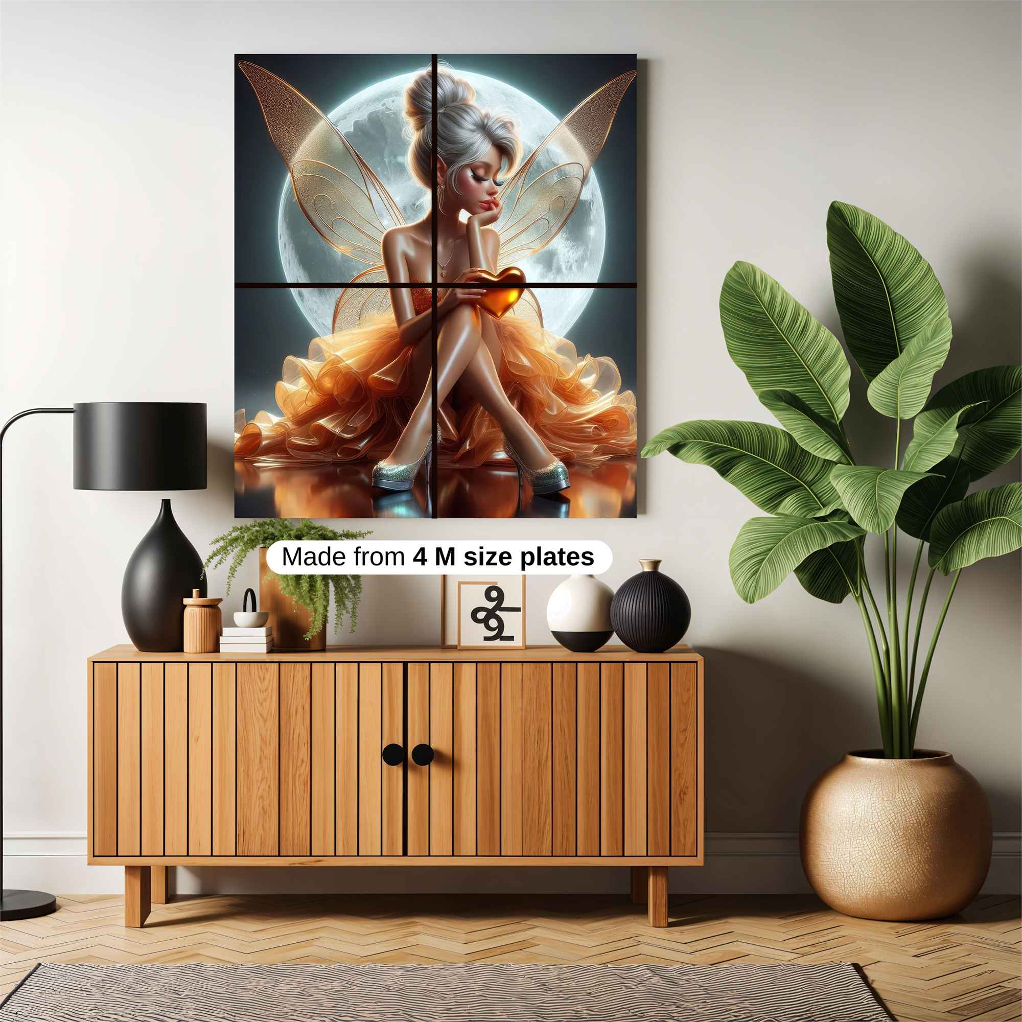 Fairy Whimsy Safe Wall Magnetic / M