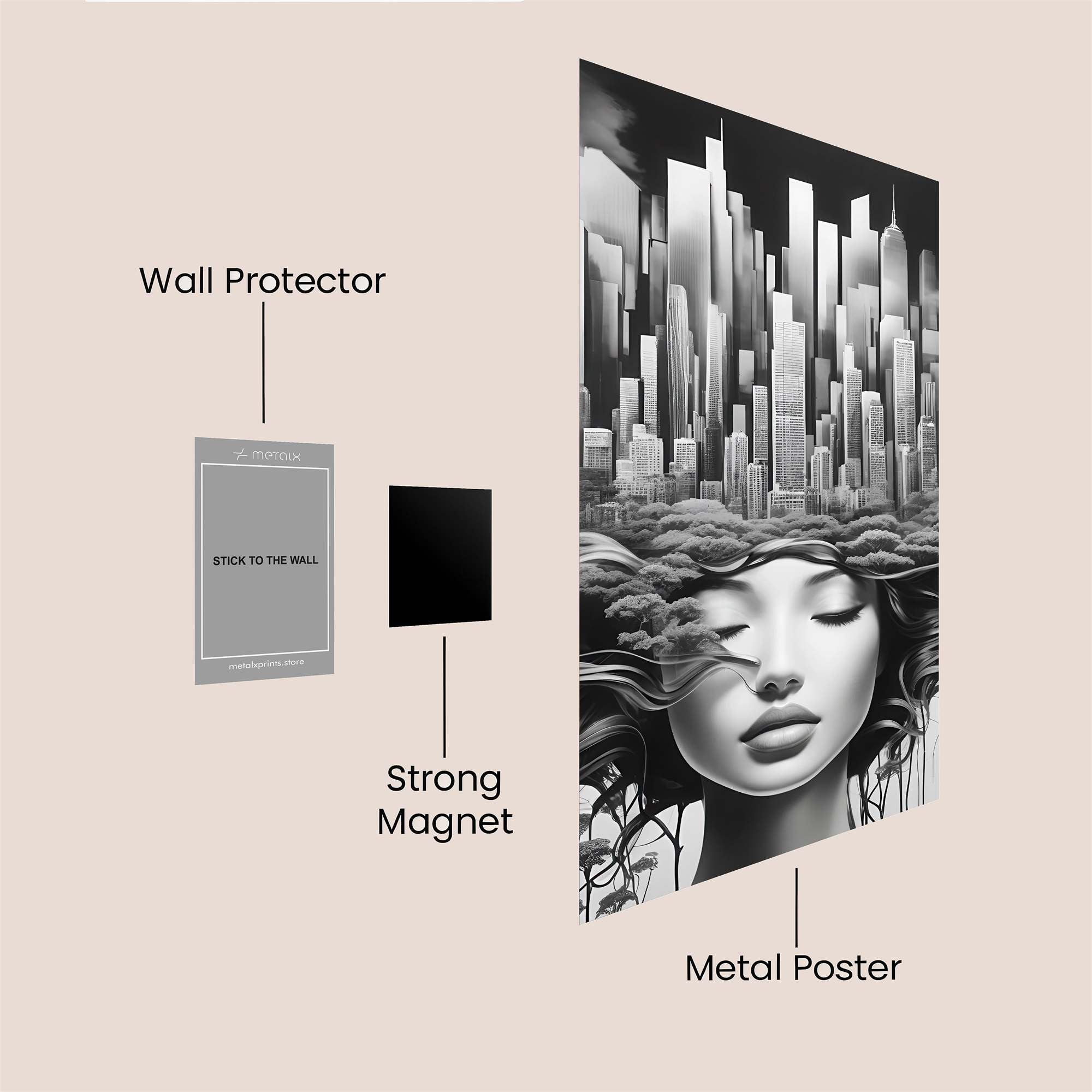 UrbanDream Safe Wall Magnetic / M