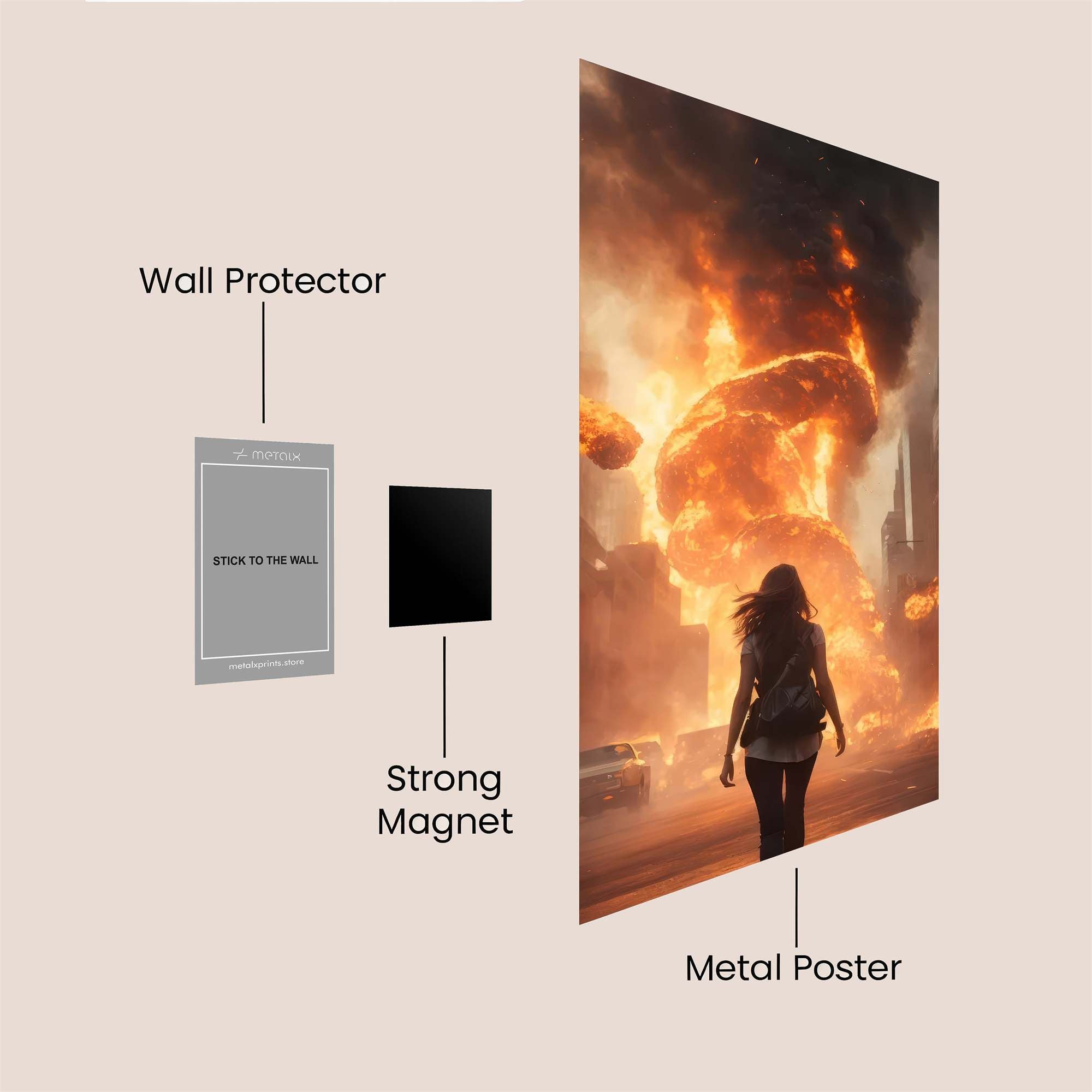 Doomsday Despair Safe Wall Magnetic / M