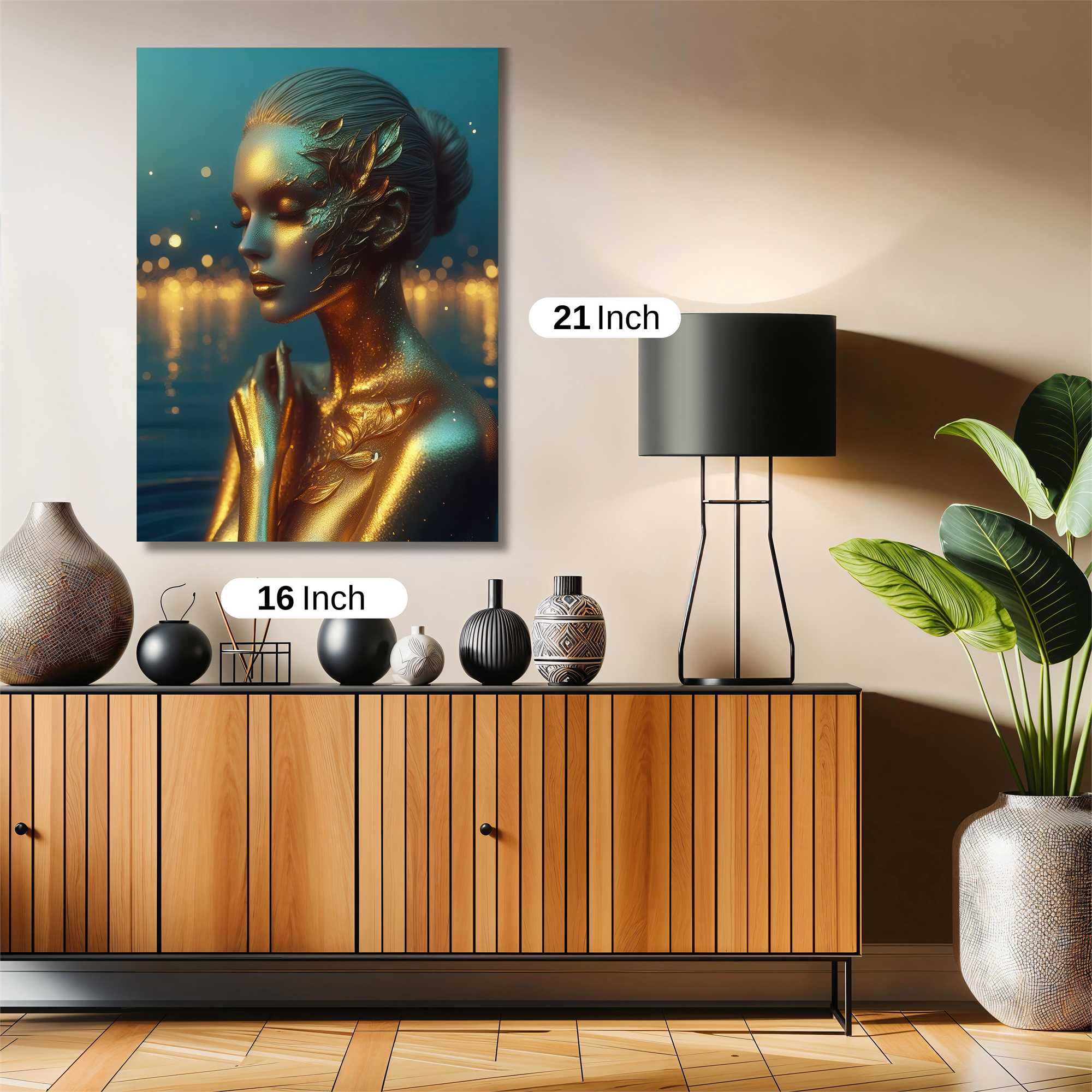 Golden Serenity Safe Wall Magnetic / M