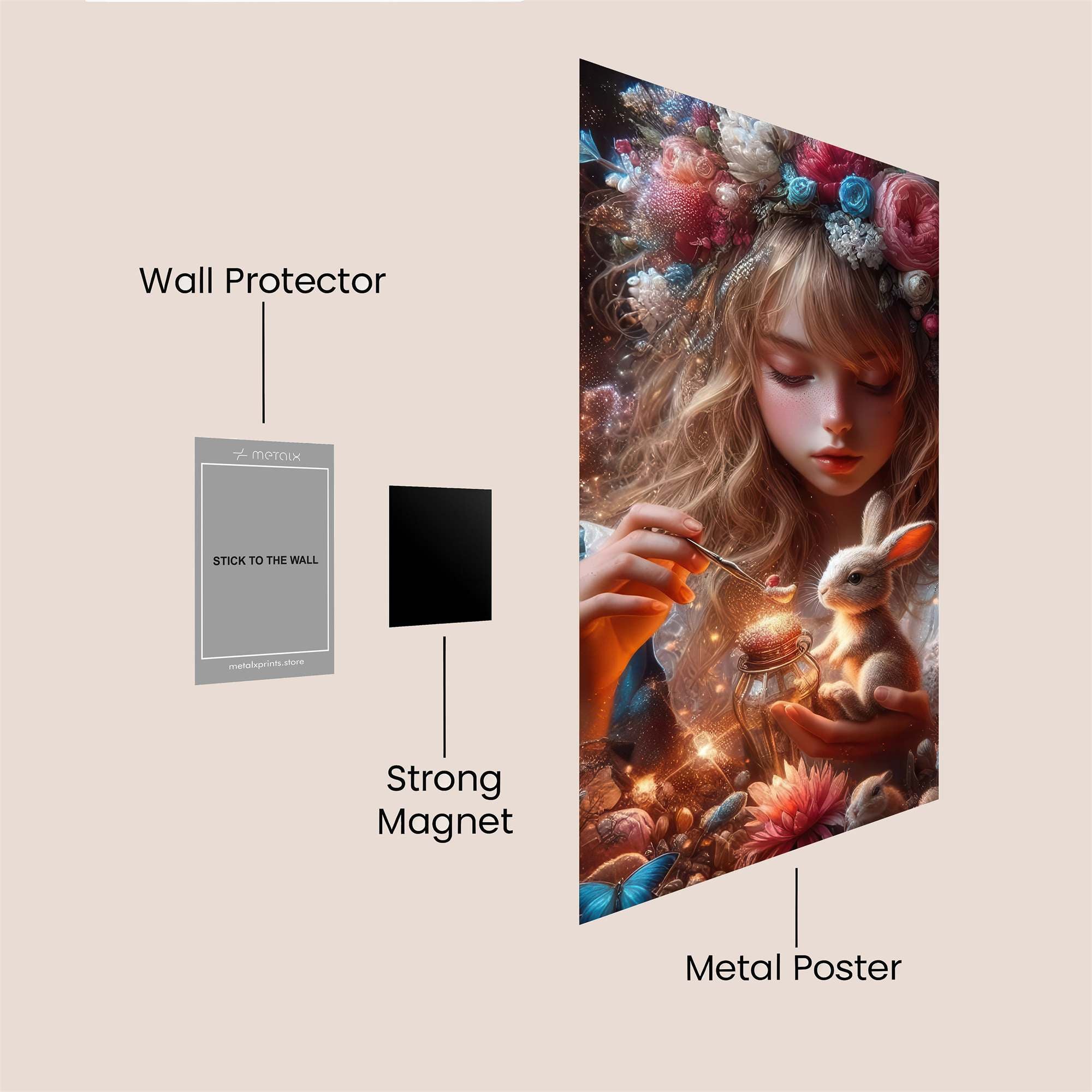 Alice Dreaming Safe Wall Magnetic / M