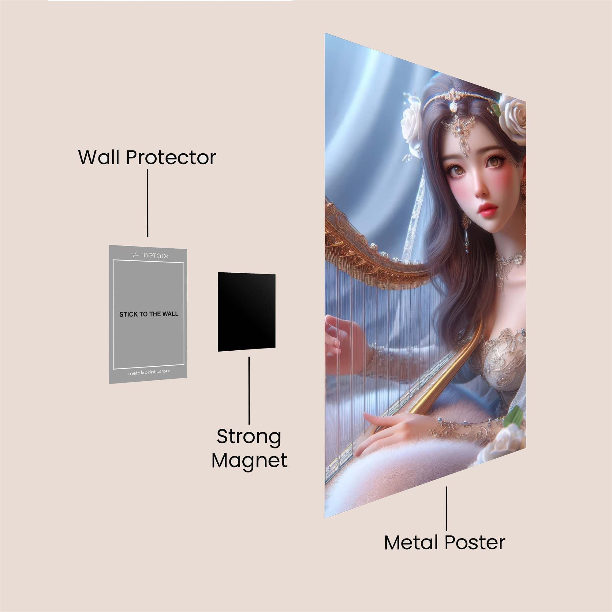 Celestial Serenity Safe Wall Magnetic / M