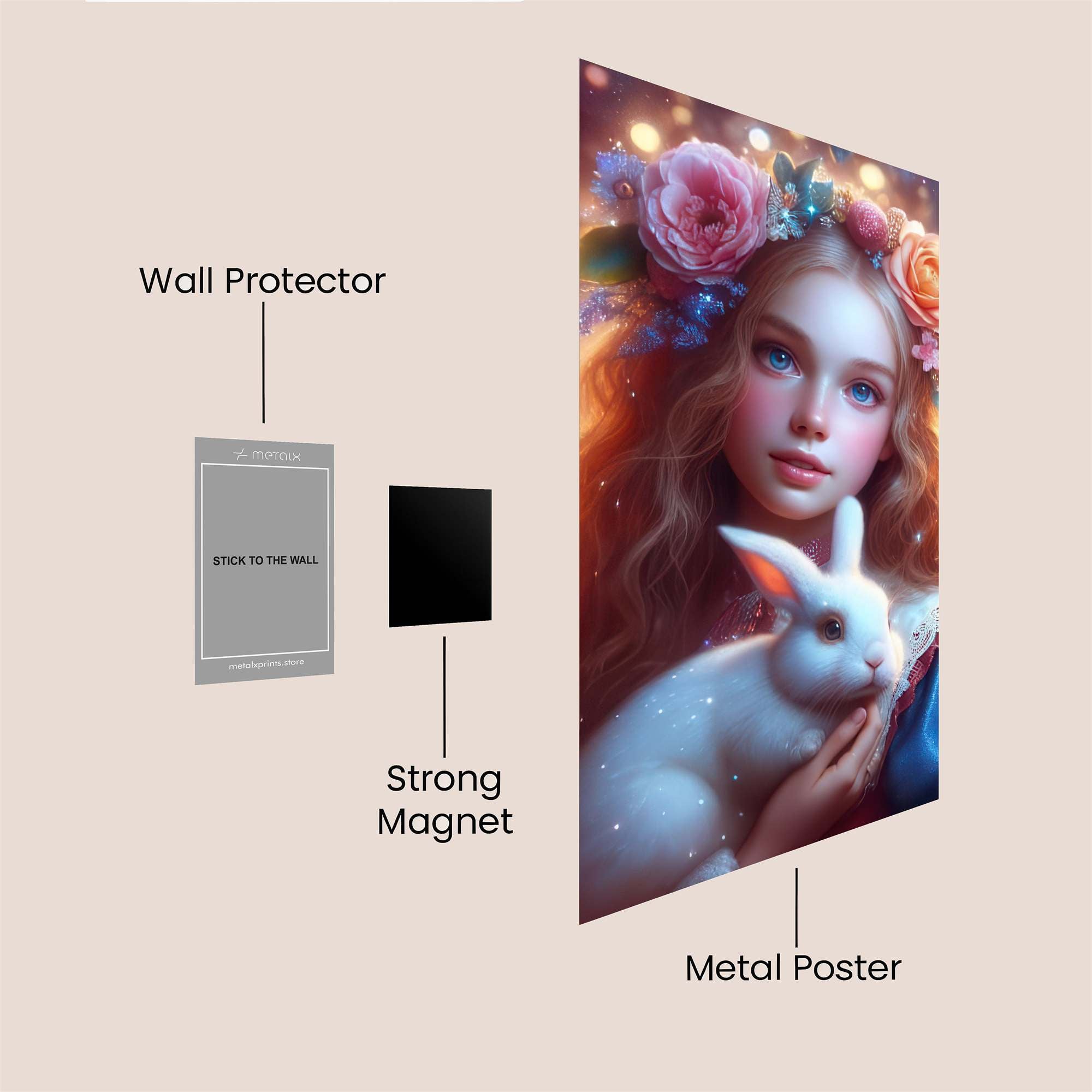 Fairy Serenity Safe Wall Magnetic / M