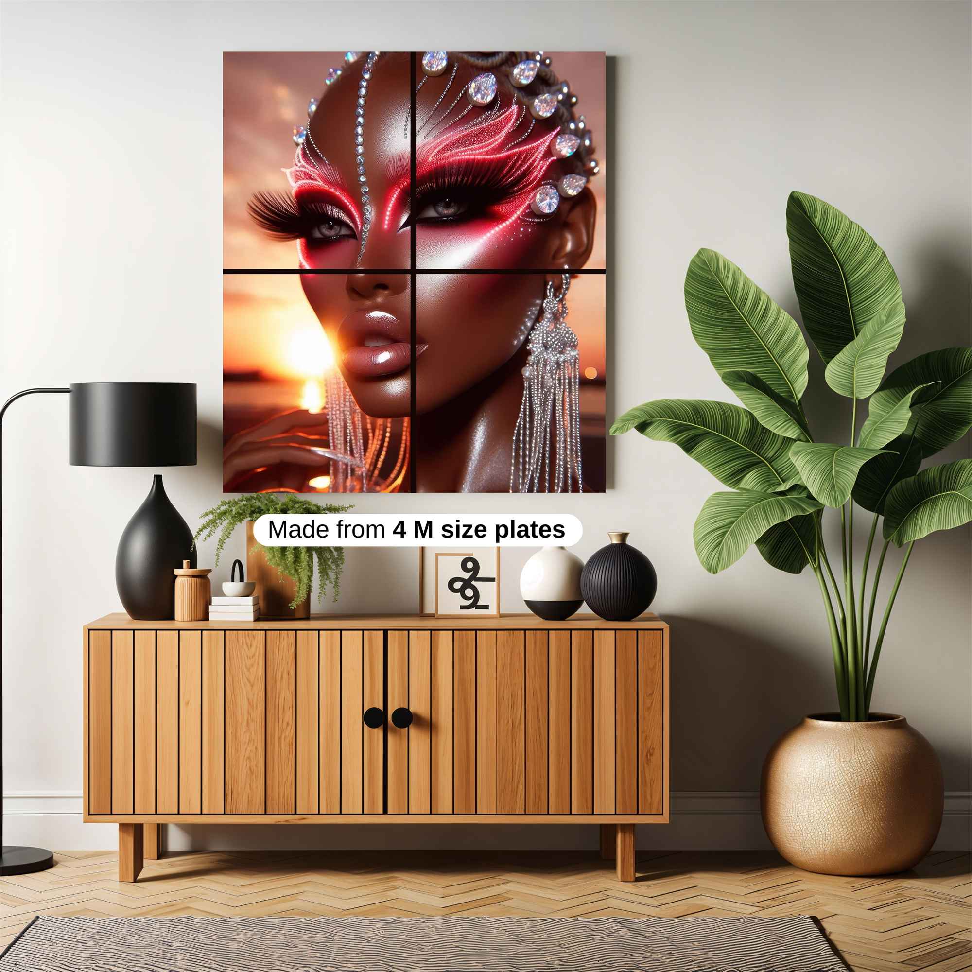 Sunset Diva Safe Wall Magnetic / M