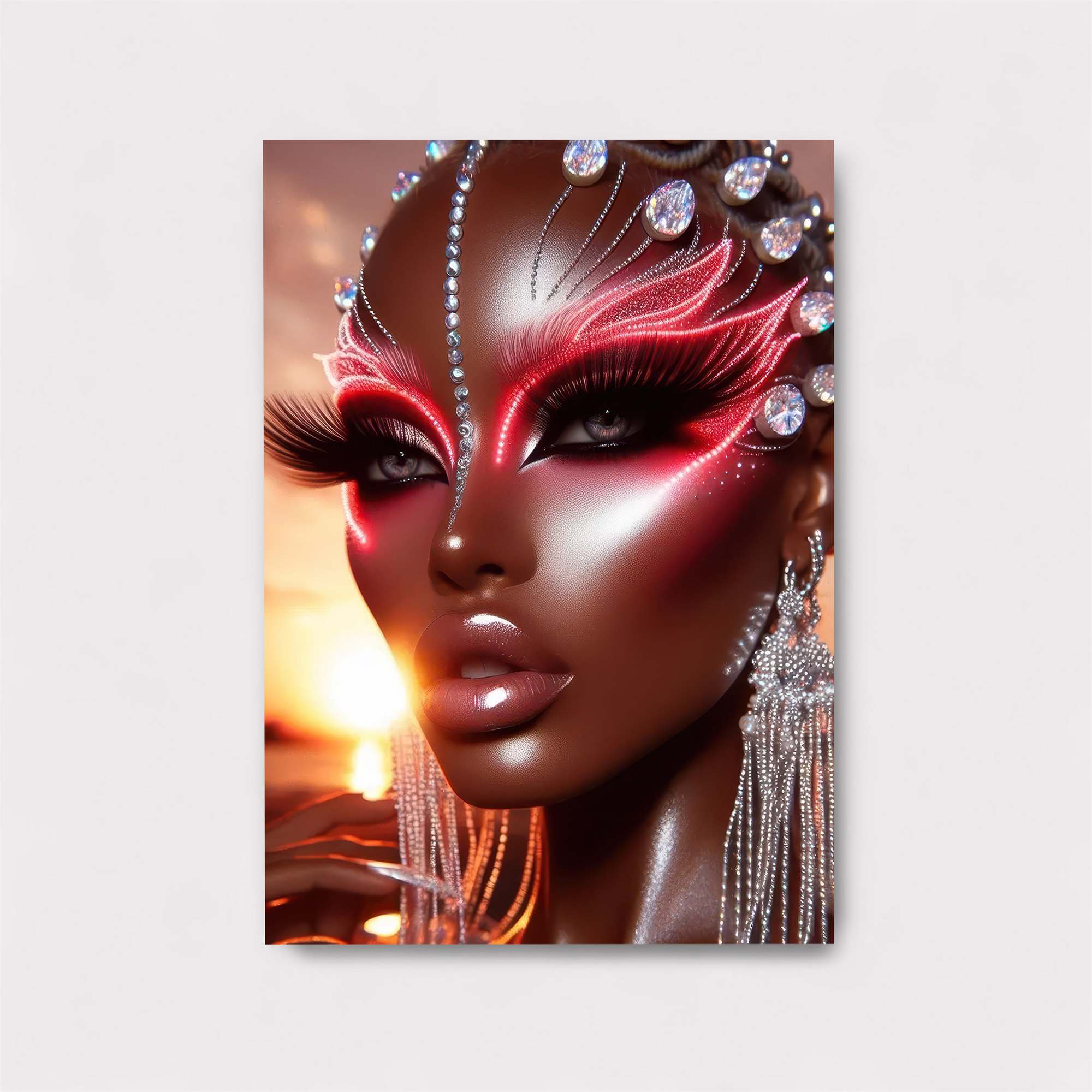 Sunset Diva Safe Wall Magnetic / M