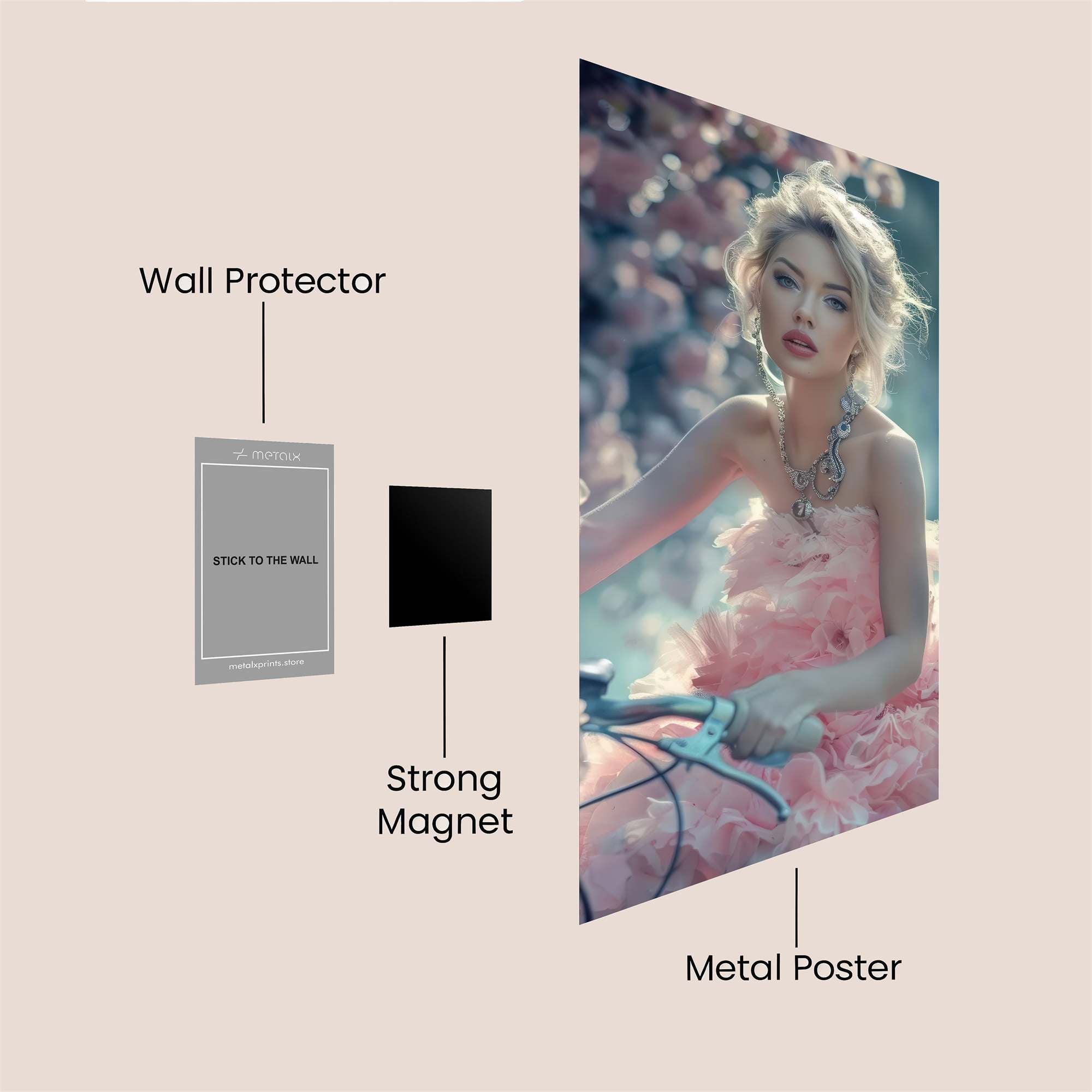 Rosalind Enchanting Safe Wall Magnetic / M