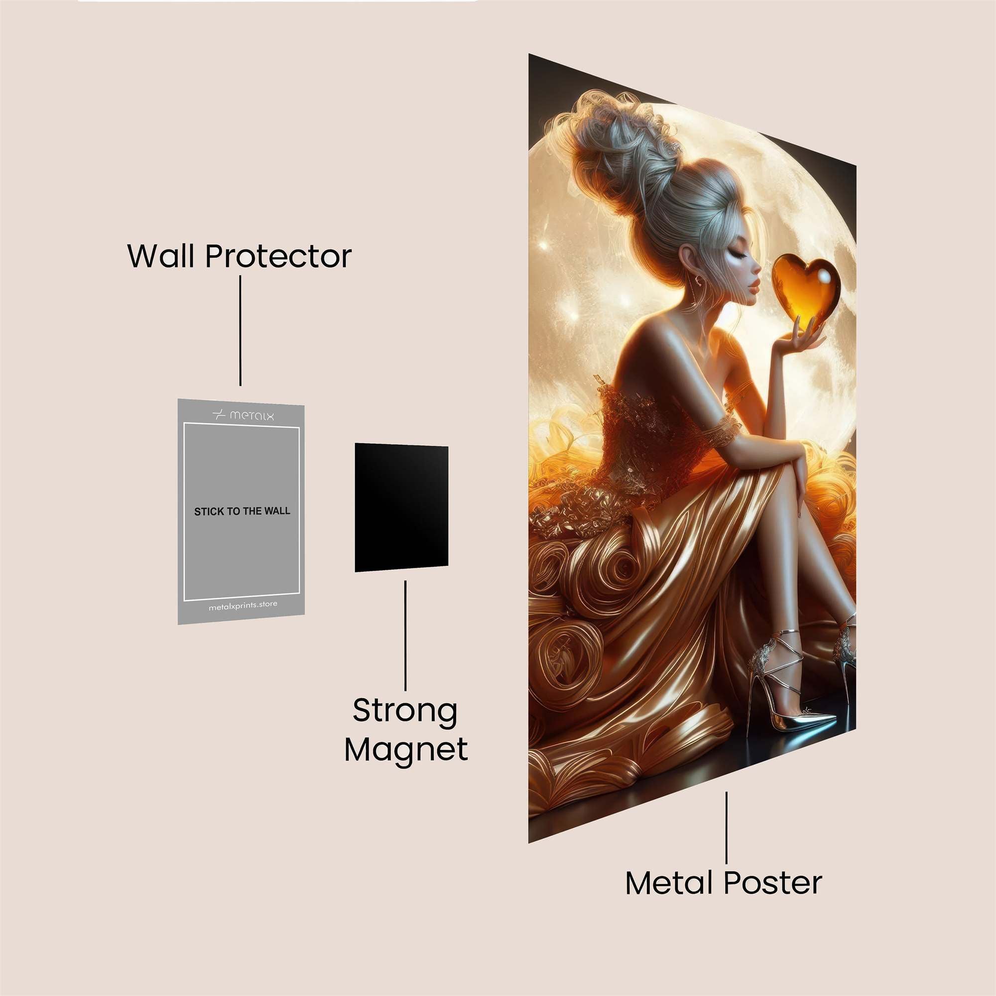 Luna Enchantress Safe Wall Magnetic / M