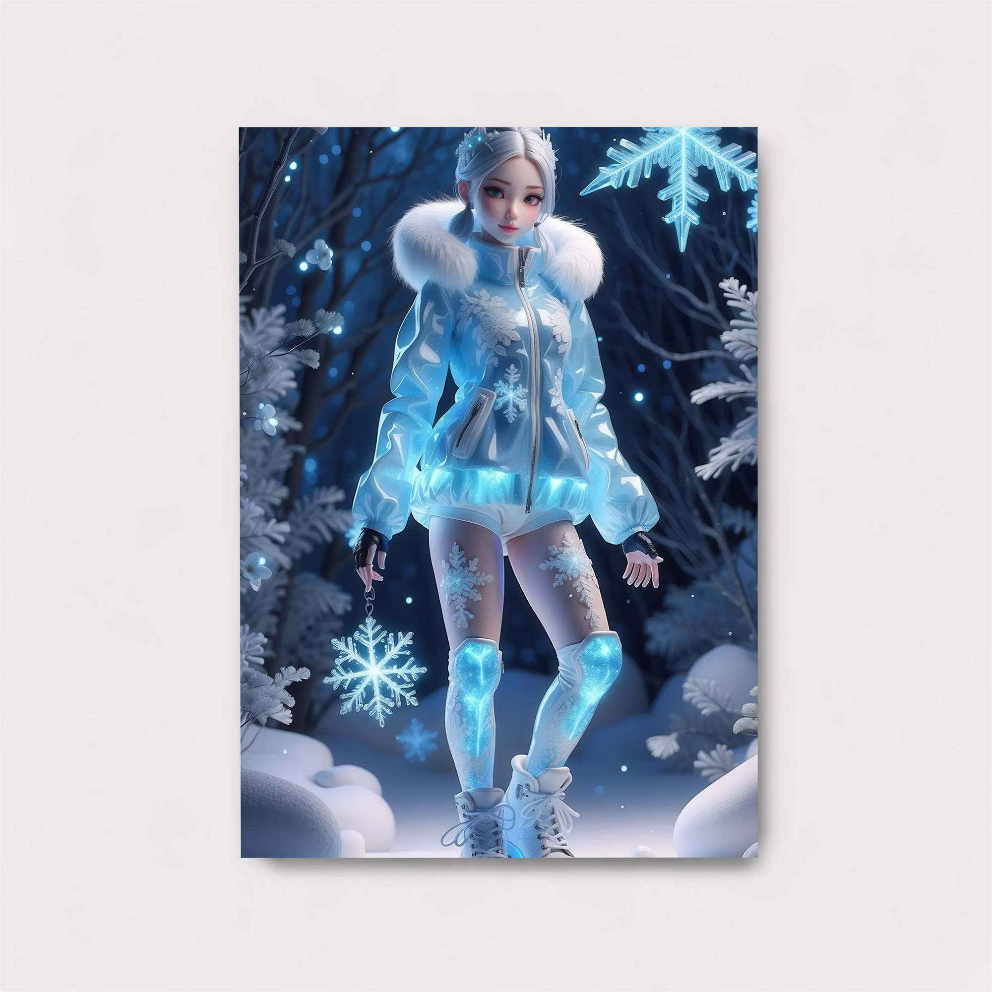 Frost Enchantress Safe Wall Magnetic / M
