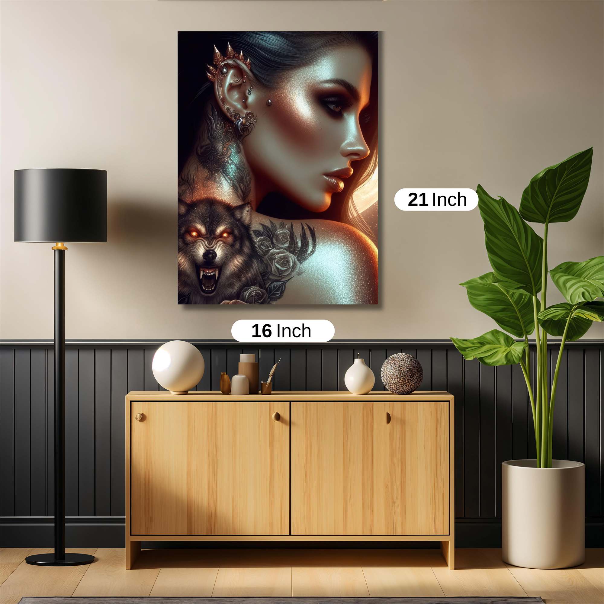 Wolf Enigma Safe Wall Magnetic / M