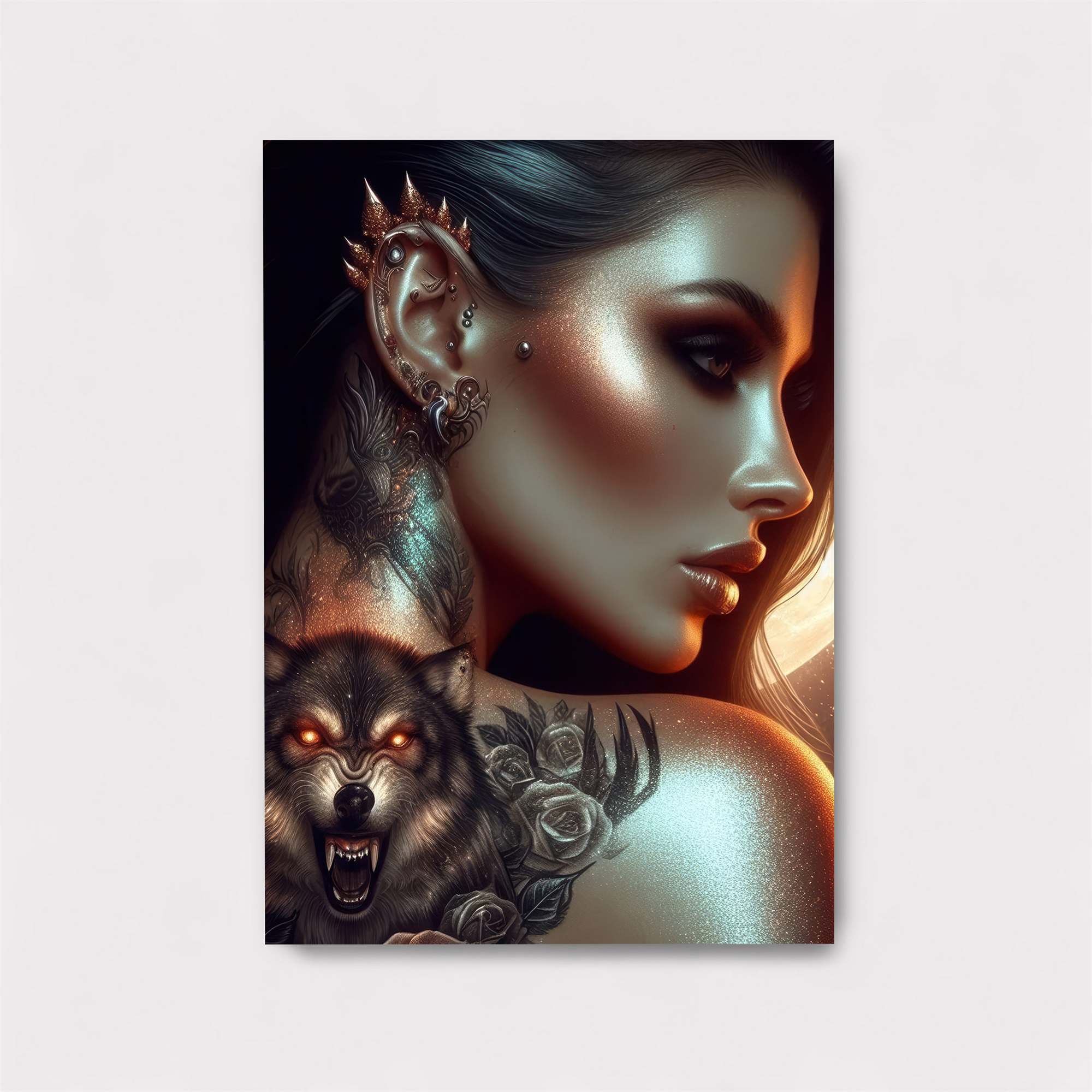 Wolf Enigma Safe Wall Magnetic / M