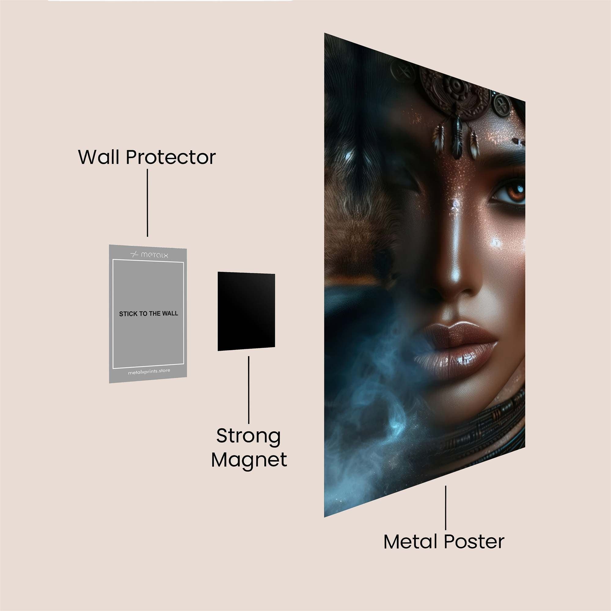 WolfMystic Safe Wall Magnetic / M