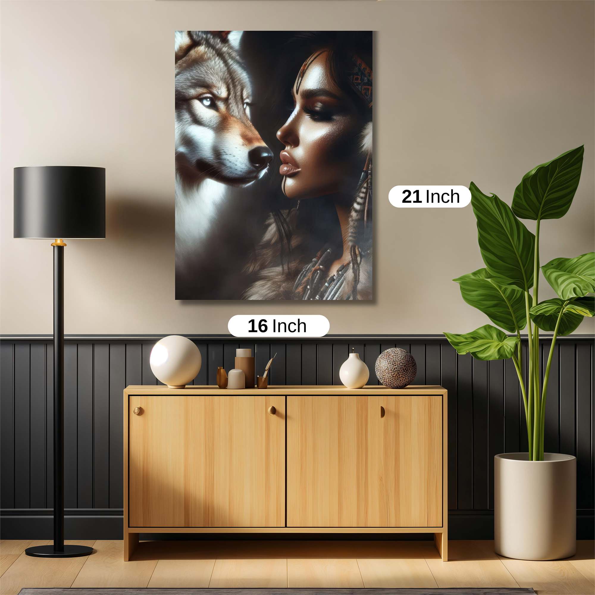 Wolf Whisper Safe Wall Magnetic / M