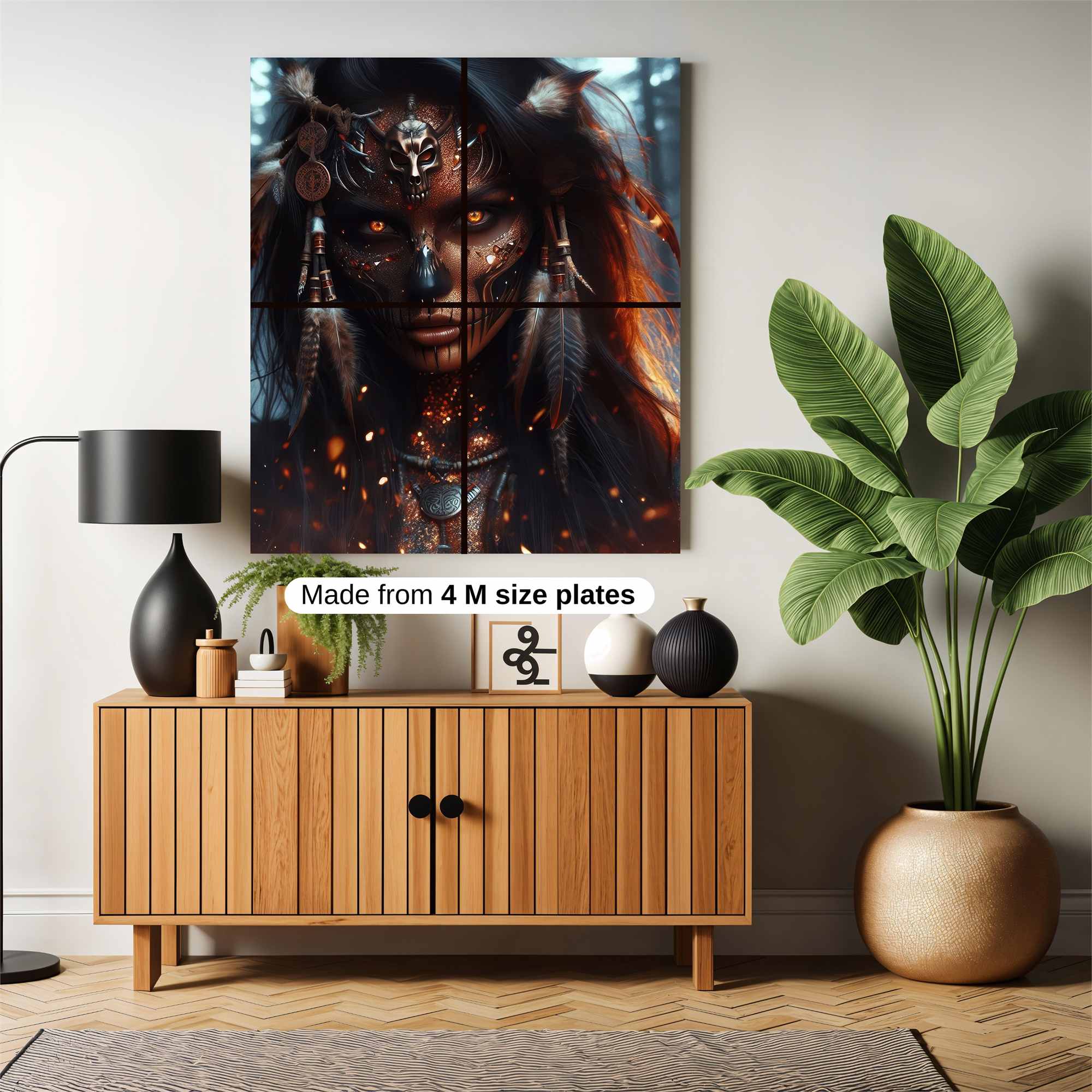 Skull Whisper Safe Wall Magnetic / M