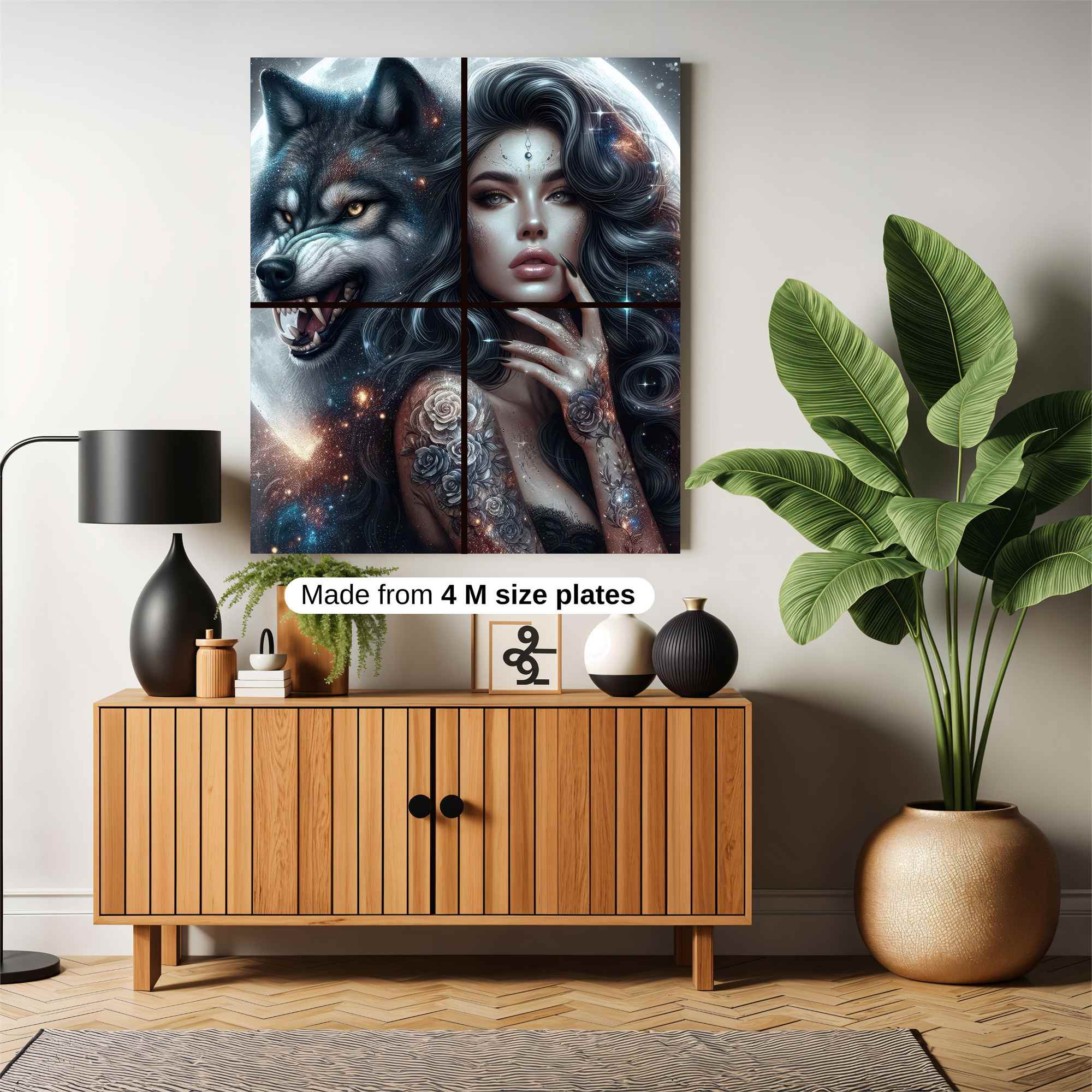 Wolf Enigma Safe Wall Magnetic / M