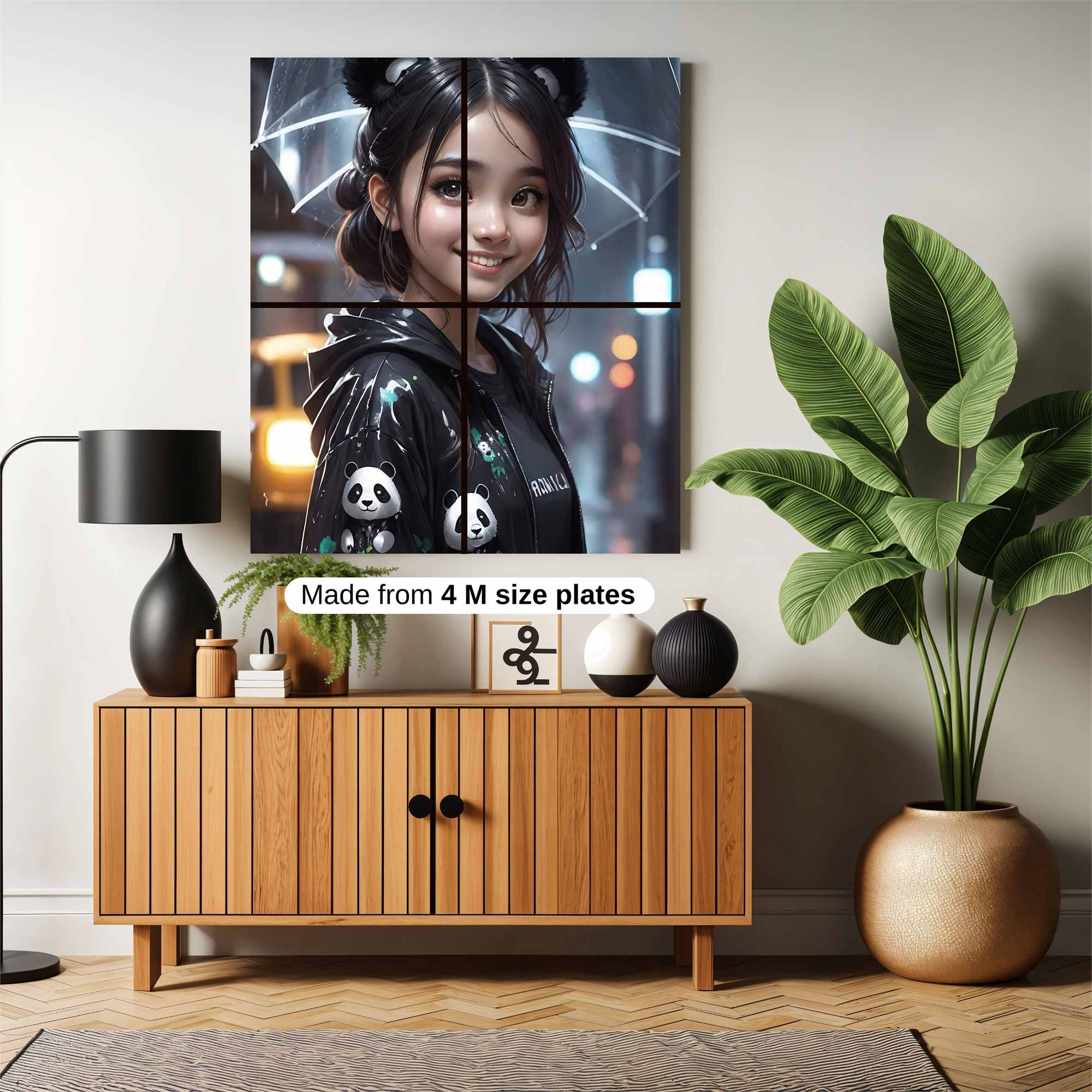 PandaWhimsy Safe Wall Magnetic / M