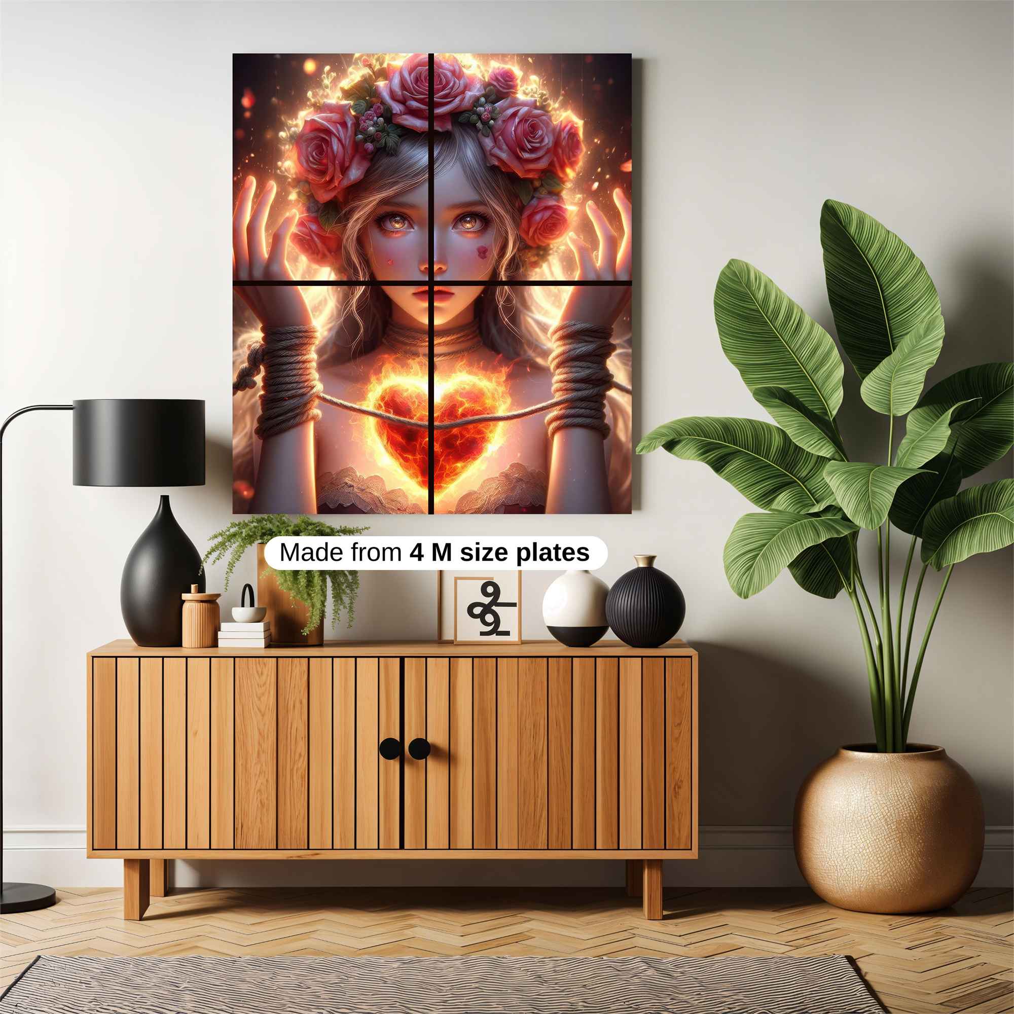 Rosebound Passion Safe Wall Magnetic / M