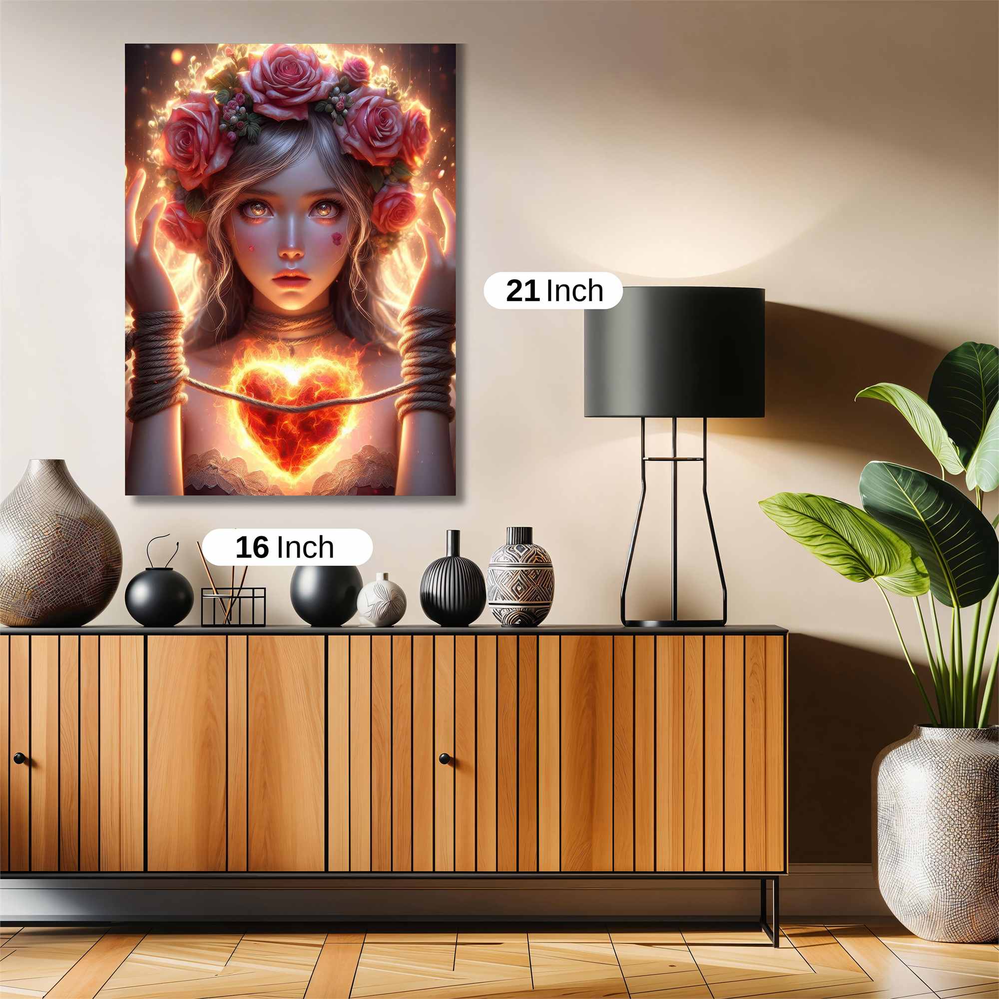Rosebound Passion Safe Wall Magnetic / M