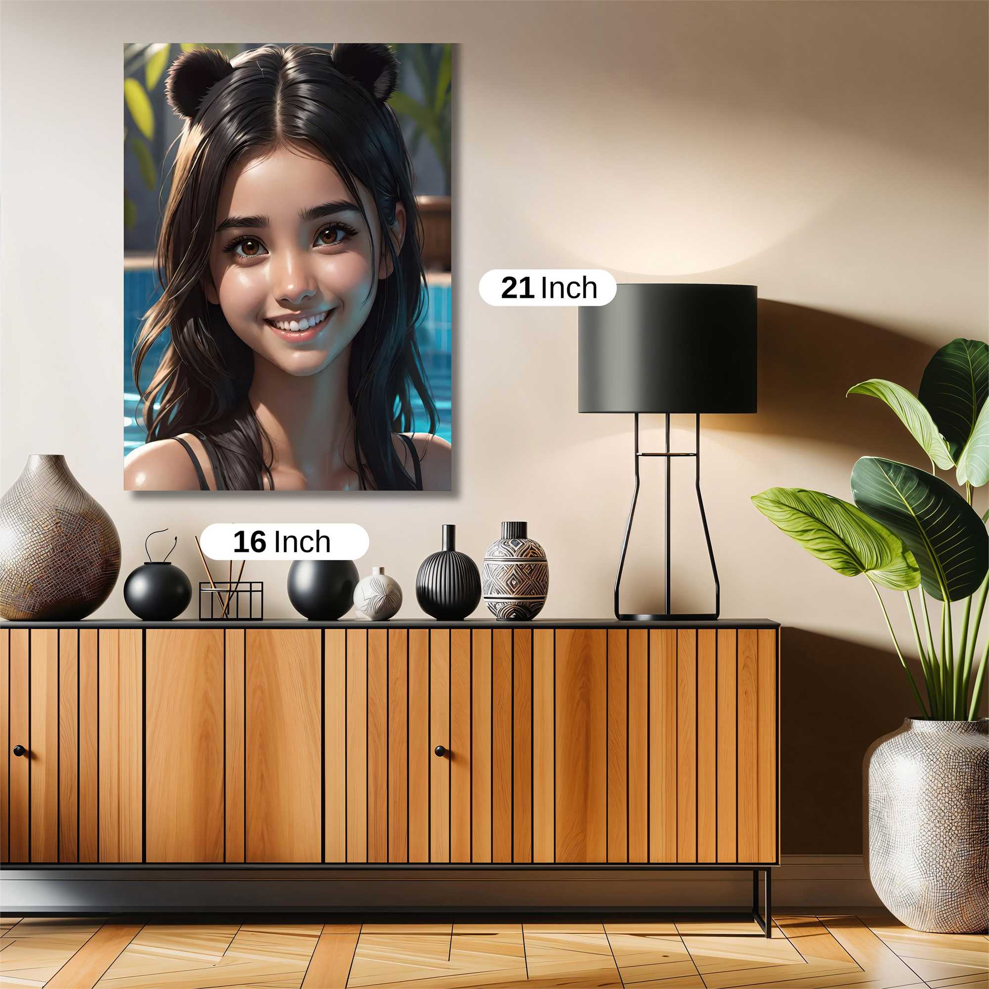 Panda Bliss Safe Wall Magnetic / M
