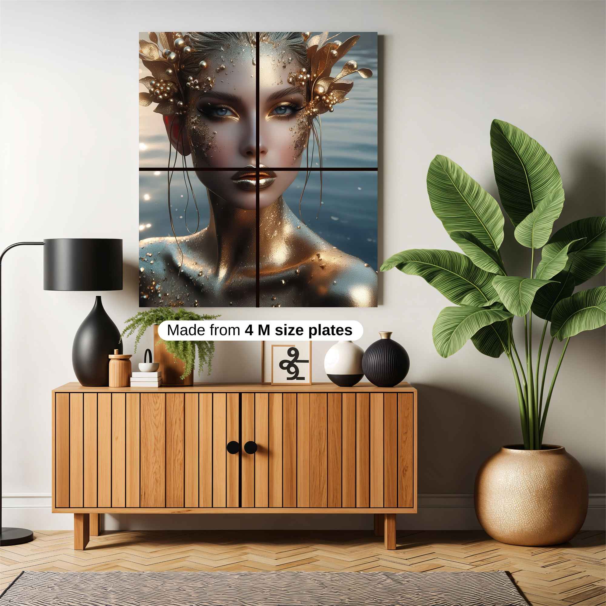 Golden Serenity Safe Wall Magnetic / M