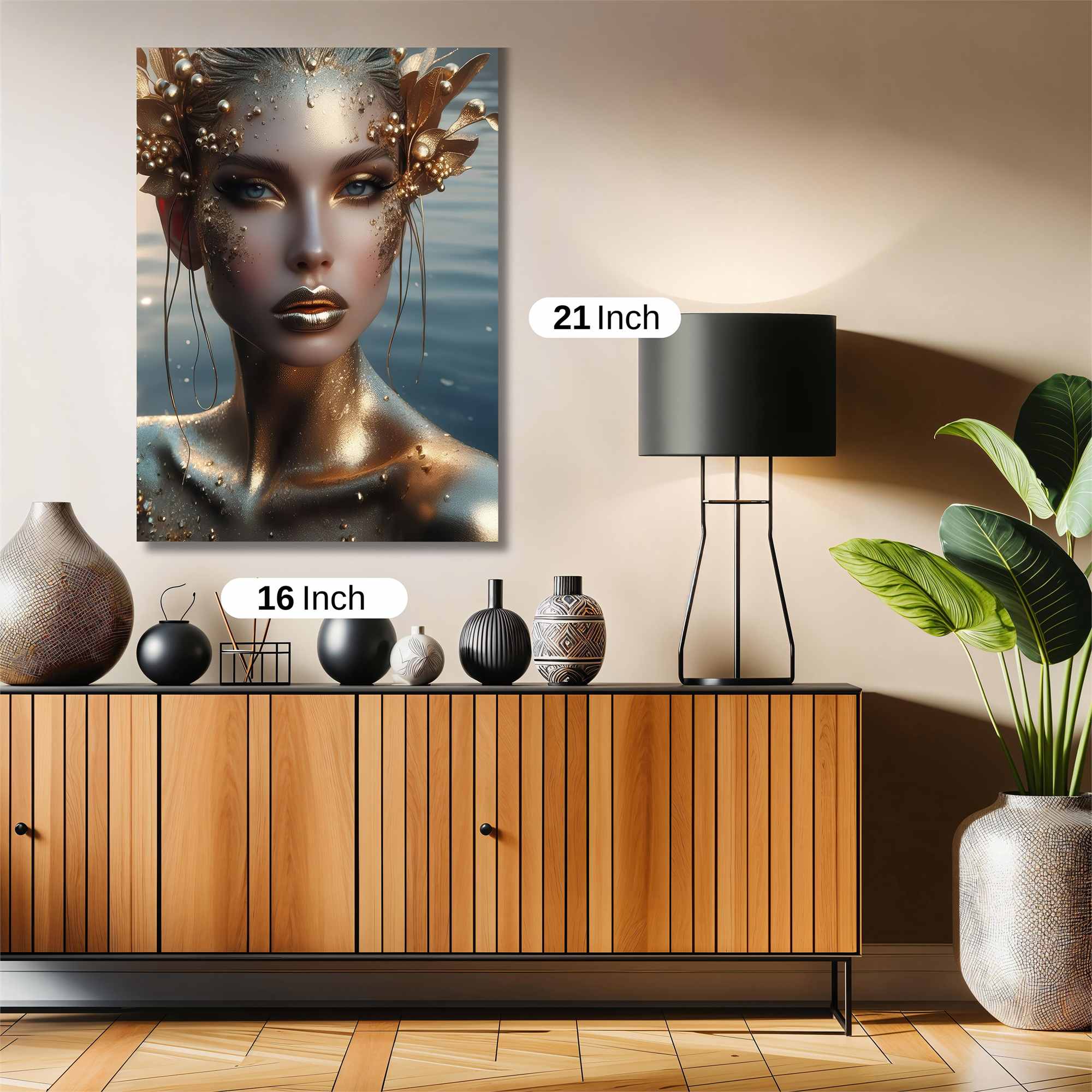 Golden Serenity Safe Wall Magnetic / M
