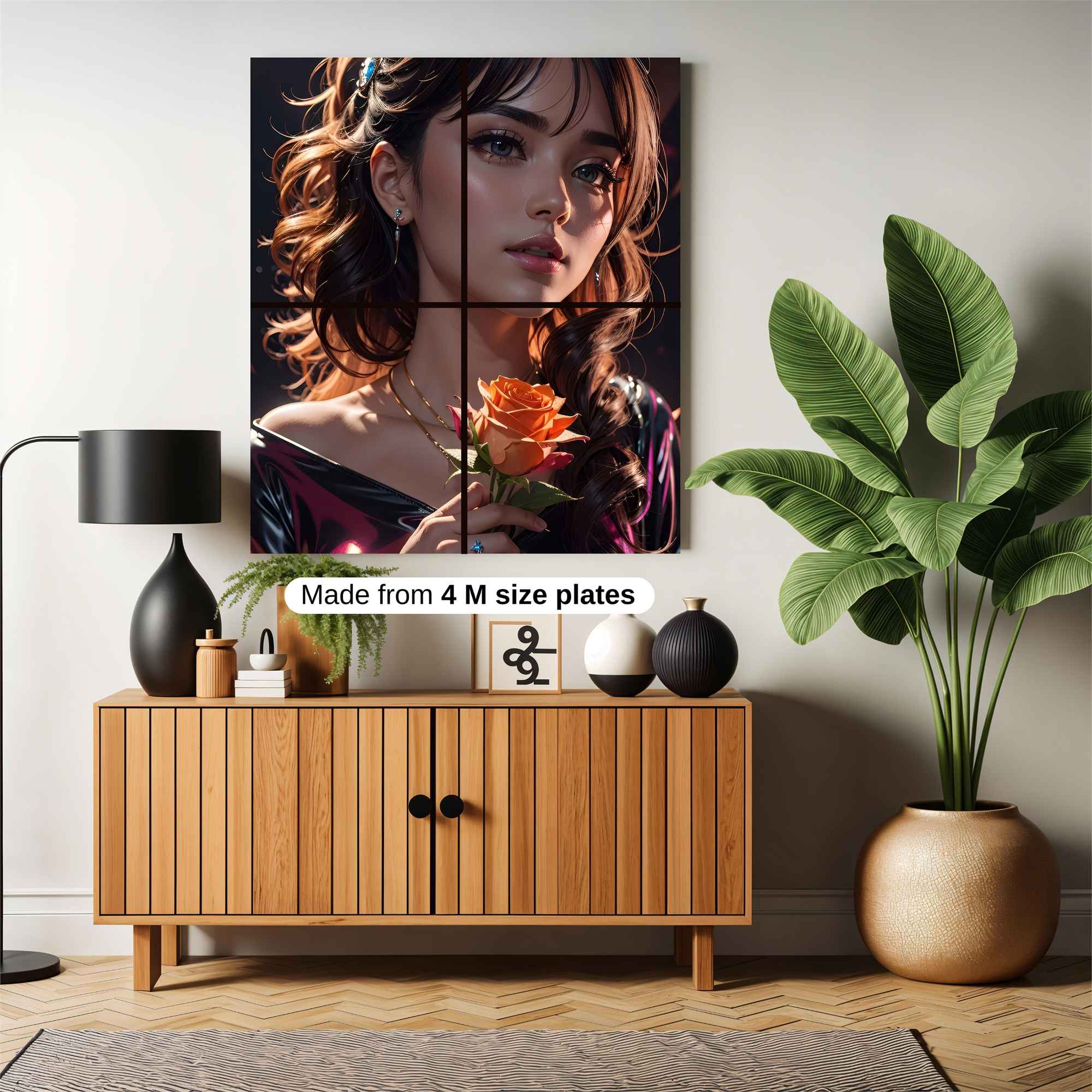 Rose Enigma Safe Wall Magnetic / M