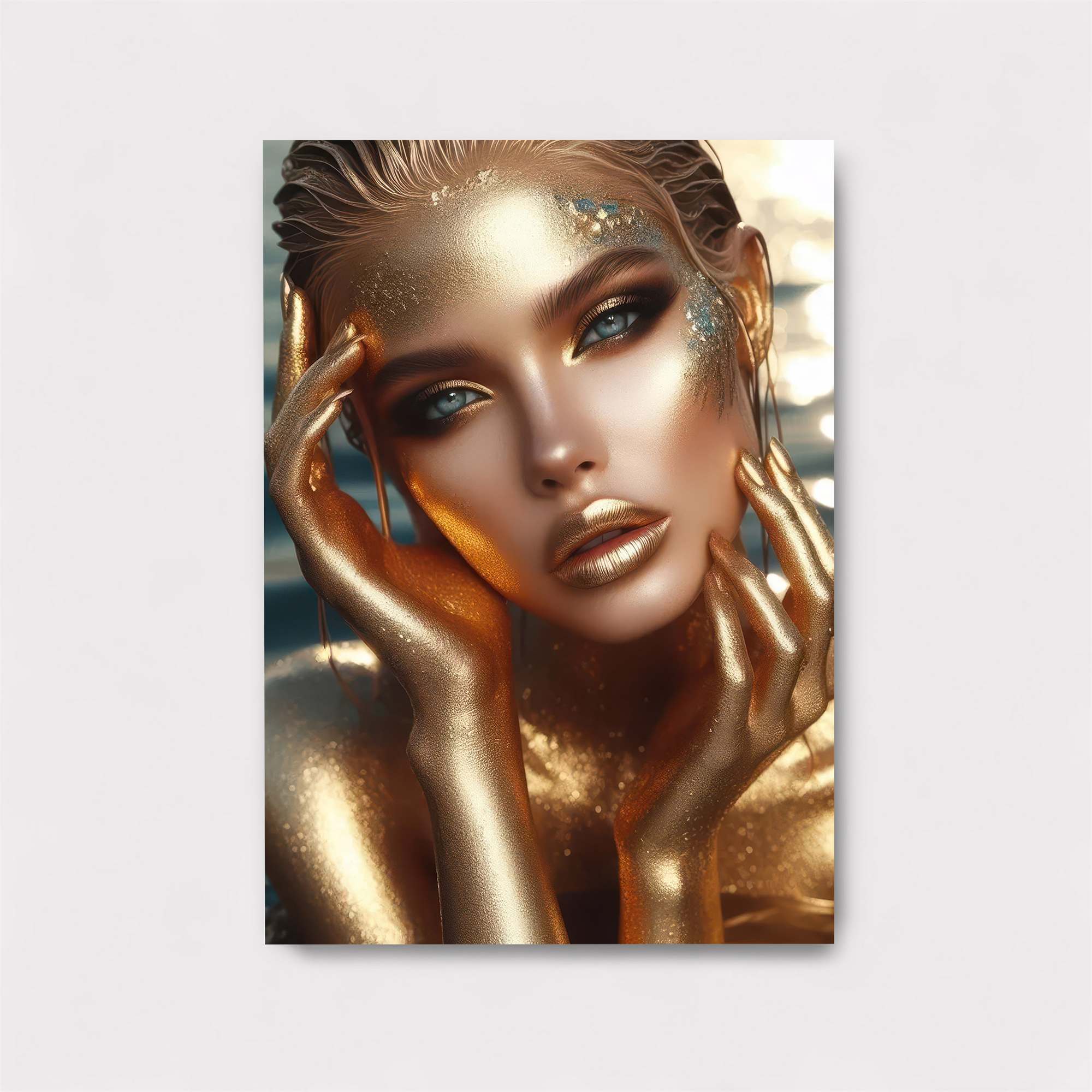 Golden Serenity Safe Wall Magnetic / M