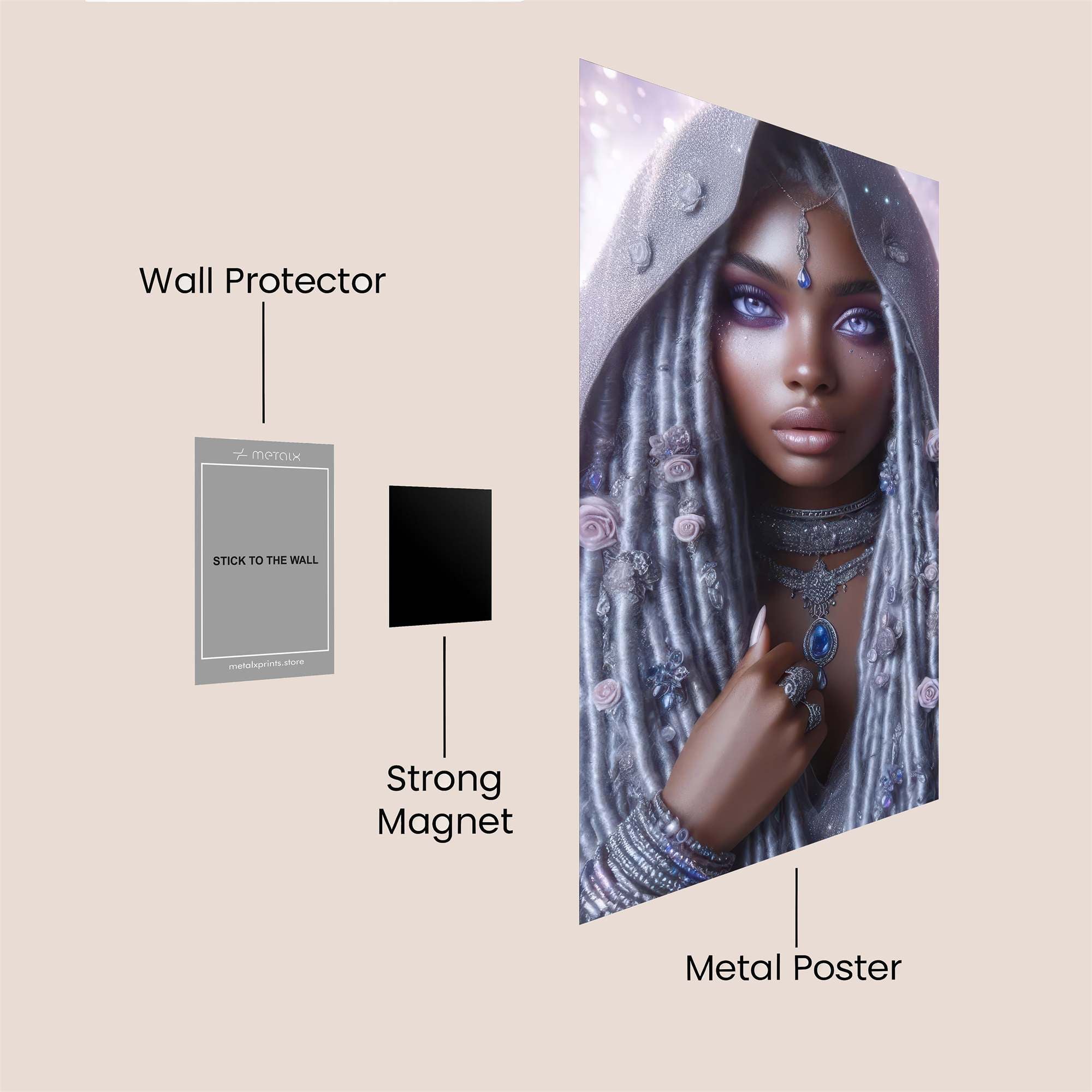 Mystic Serenity Safe Wall Magnetic / M