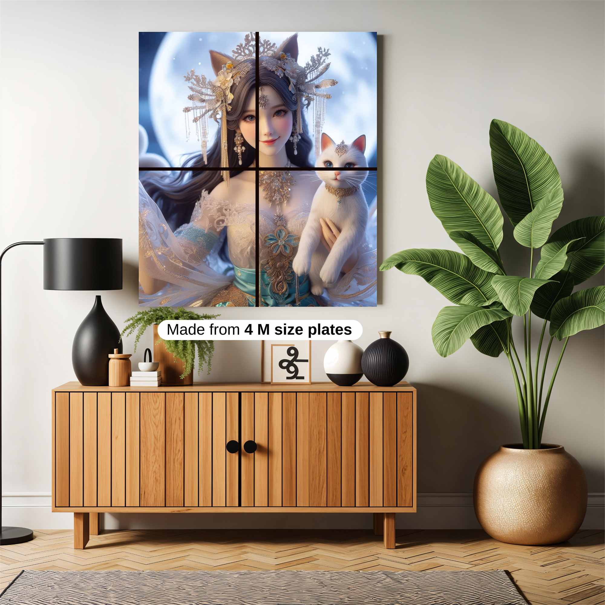 Lunar Elegance Safe Wall Magnetic / M