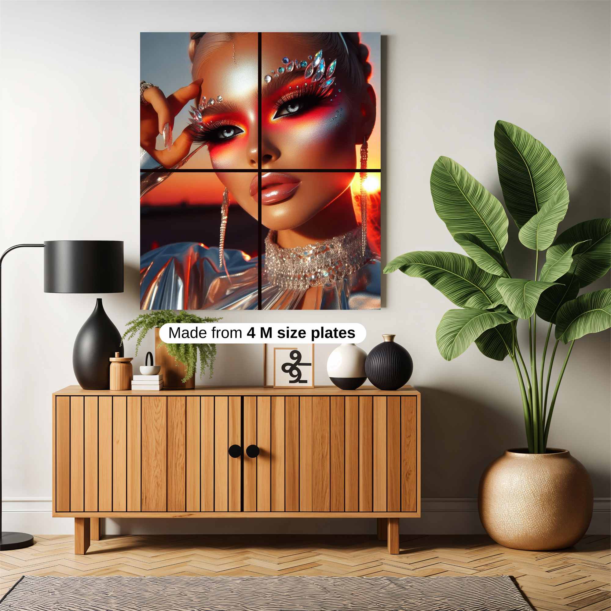 Sunset Diva Safe Wall Magnetic / M