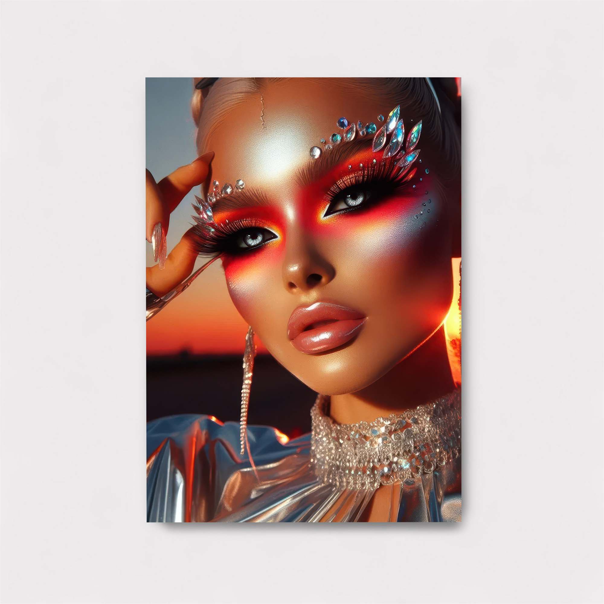 Sunset Diva Safe Wall Magnetic / M