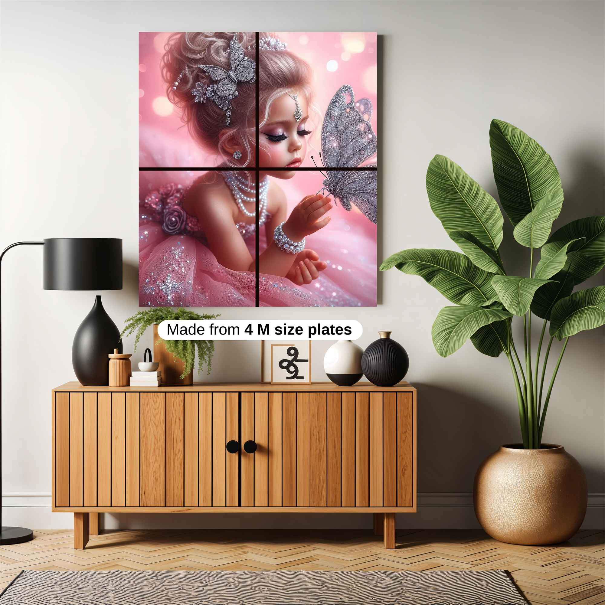 Butterfly Enchantment Safe Wall Magnetic / M