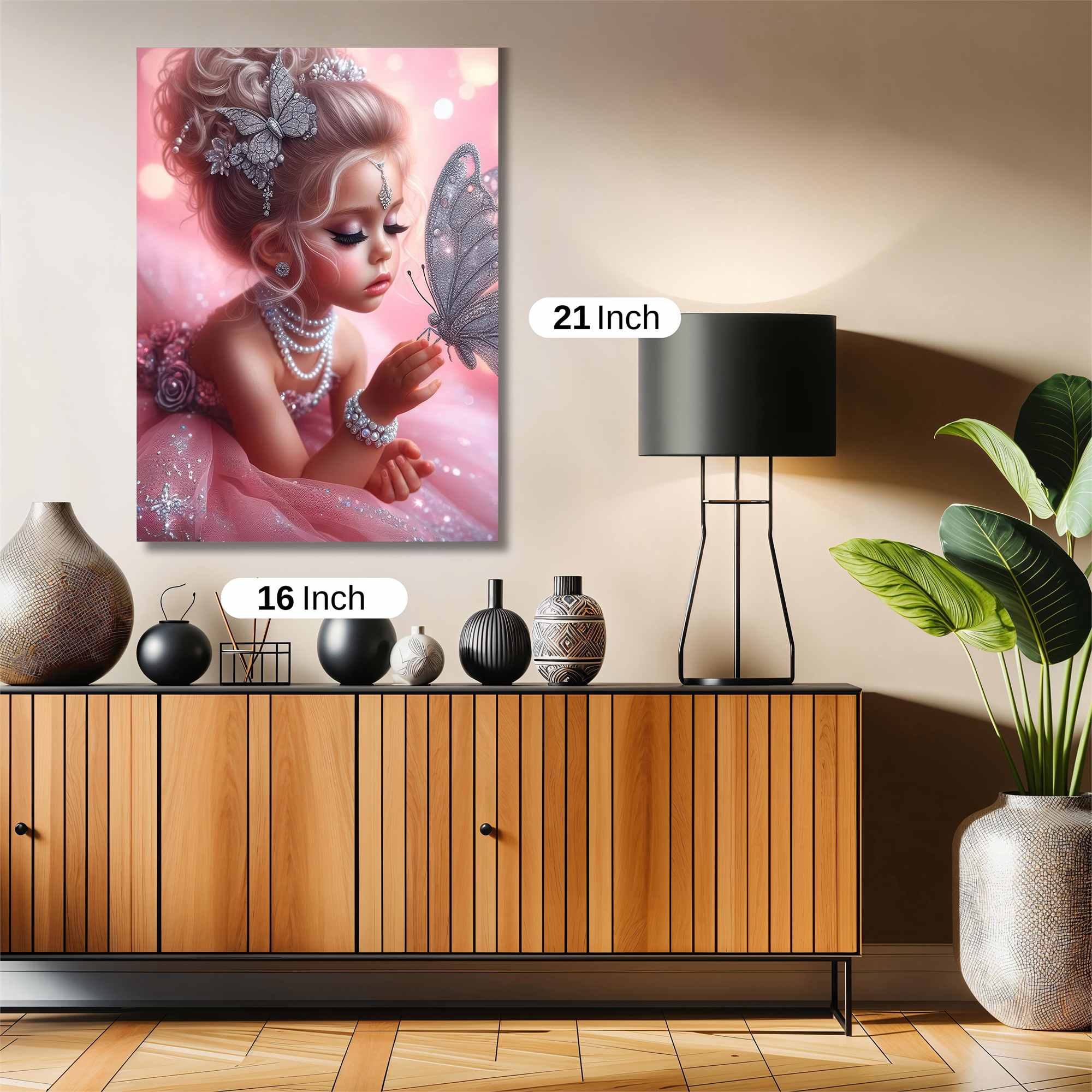 Butterfly Enchantment Safe Wall Magnetic / M