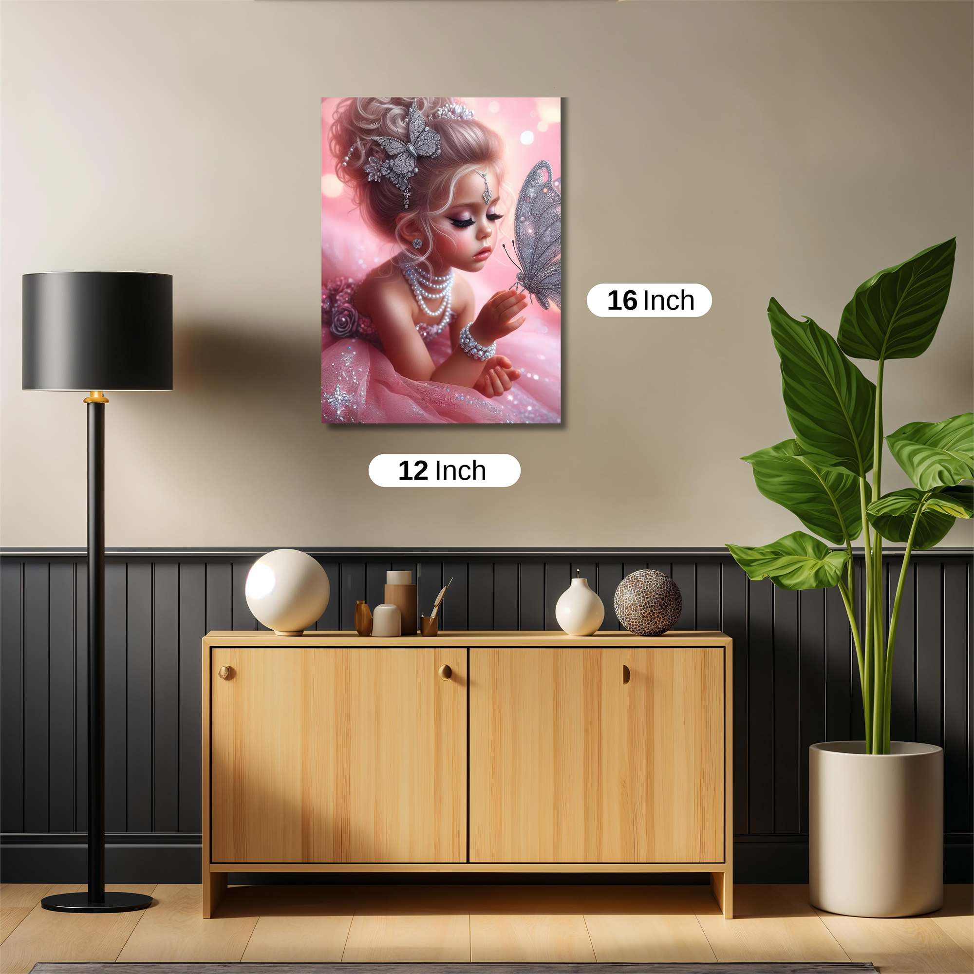 Butterfly Enchantment Safe Wall Magnetic / M