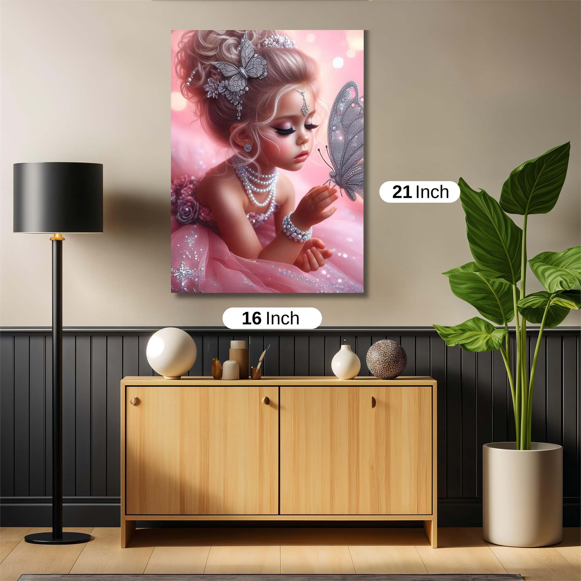 Butterfly Enchantment Safe Wall Magnetic / M