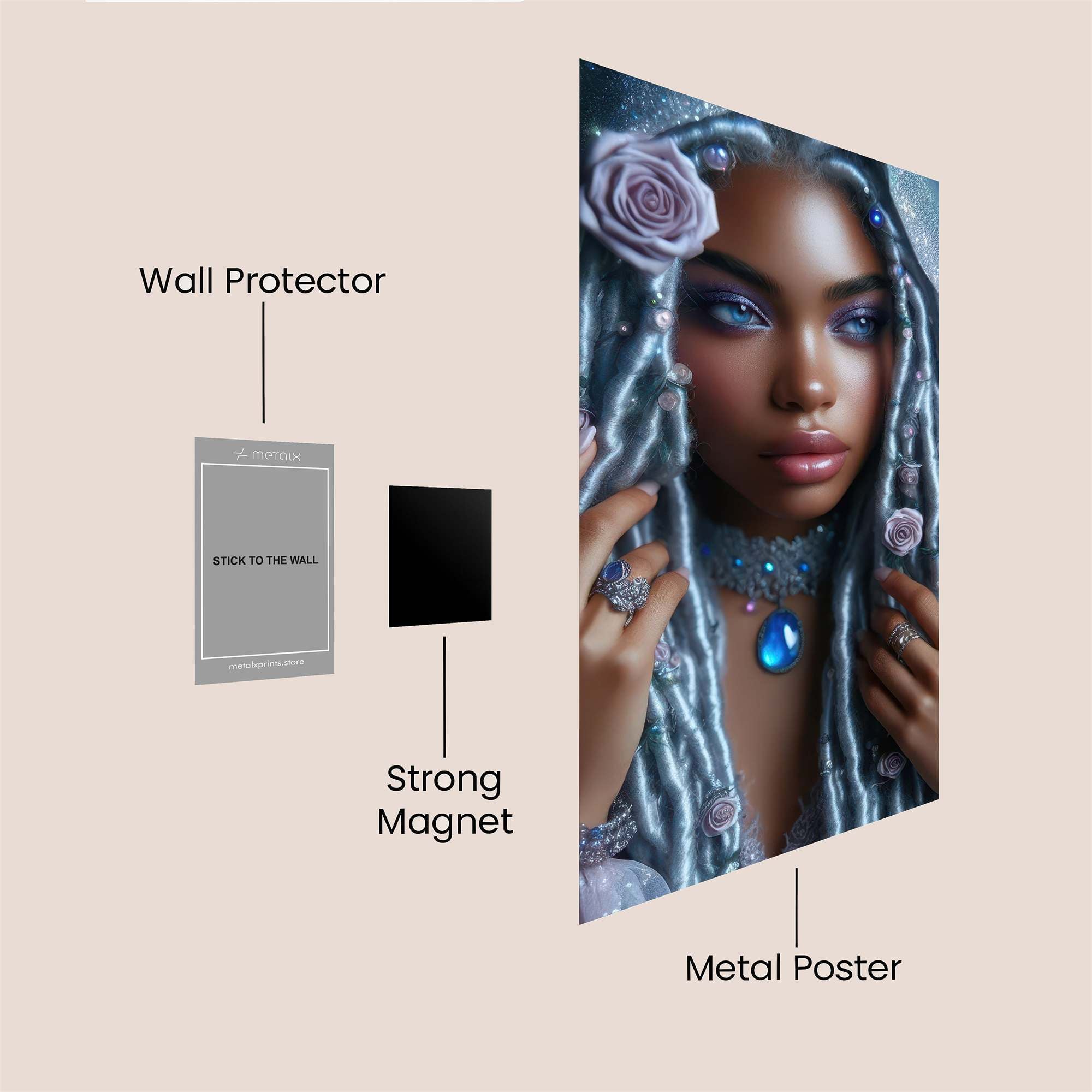 Mystic Enchantment Safe Wall Magnetic / M