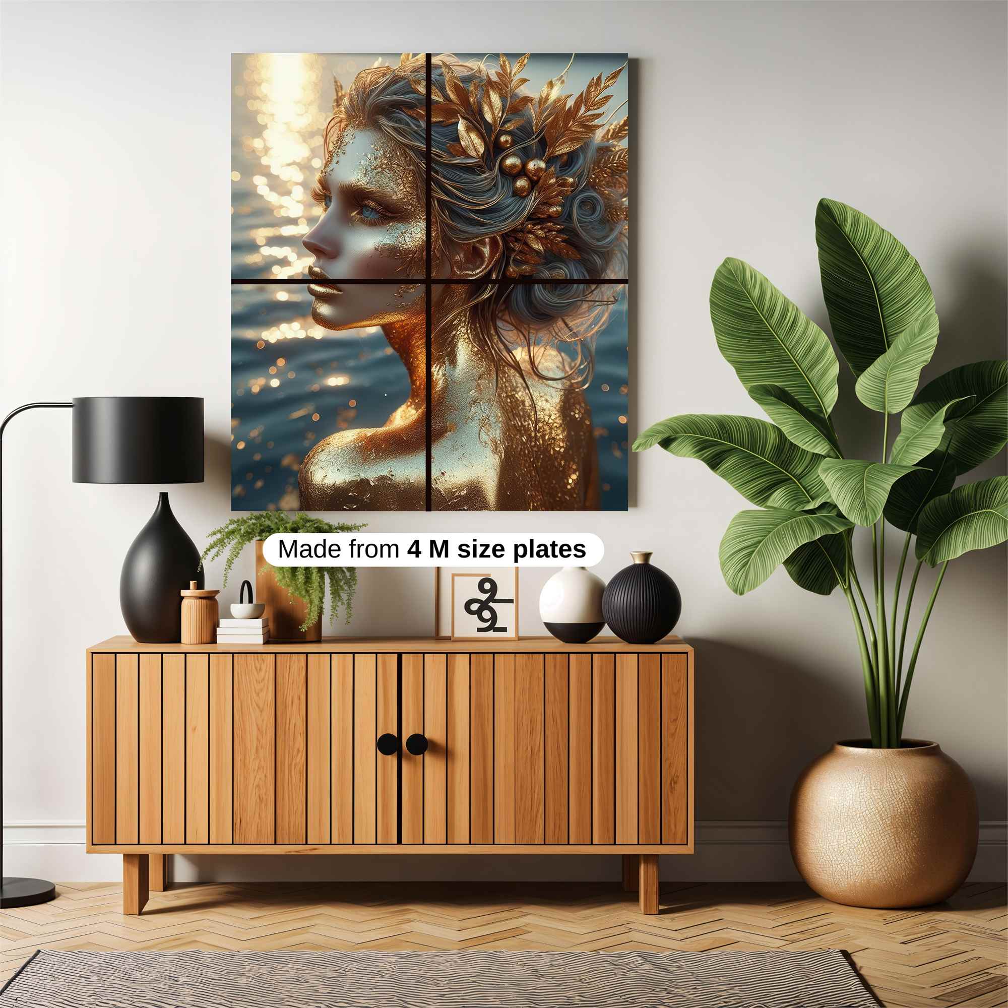 Golden Serenity Safe Wall Magnetic / M