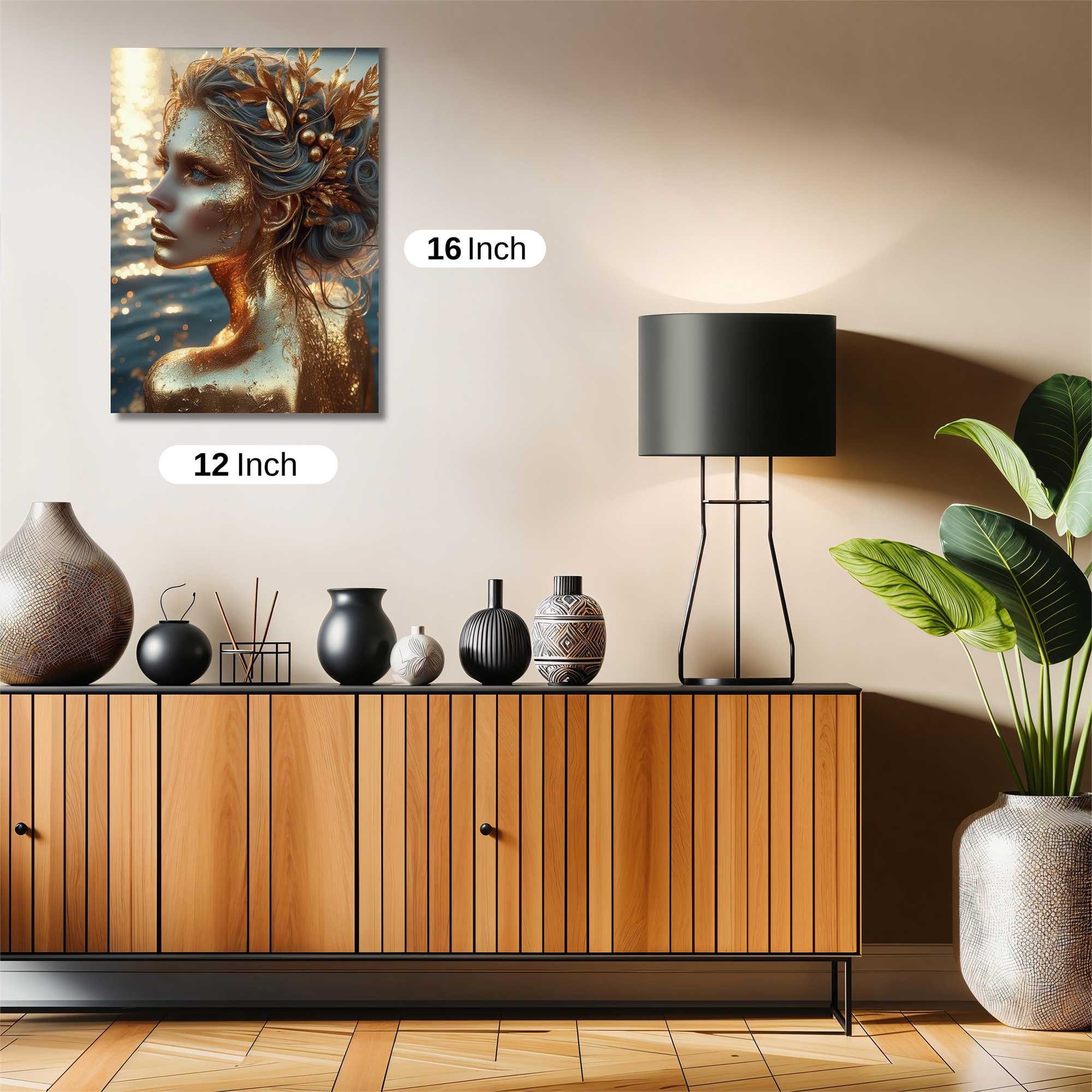 Golden Serenity Safe Wall Magnetic / M