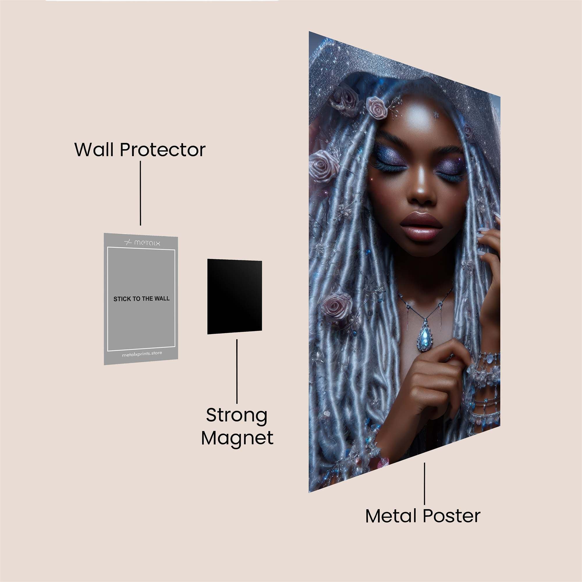 Mystic Serenity Safe Wall Magnetic / M