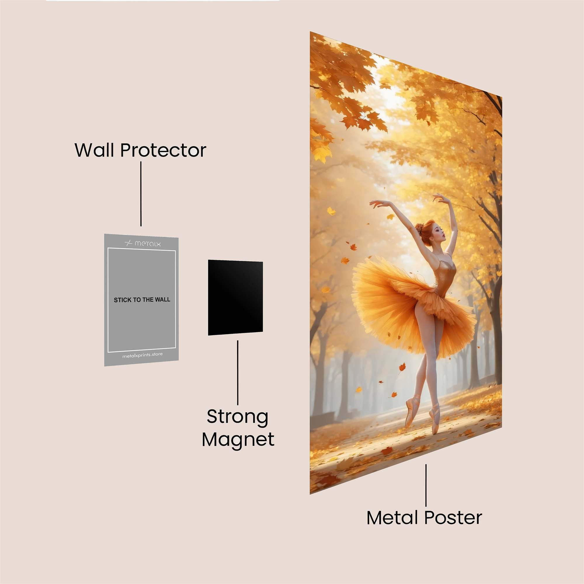 Autumn Elegance Safe Wall Magnetic / M