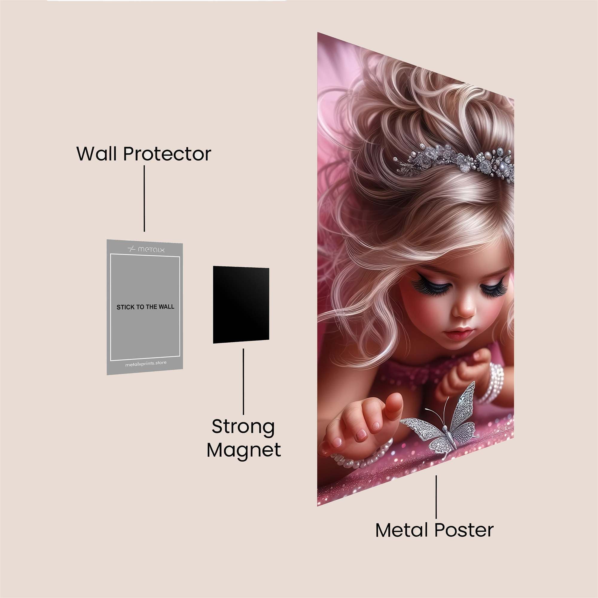 Fairy Whimsy Safe Wall Magnetic / M