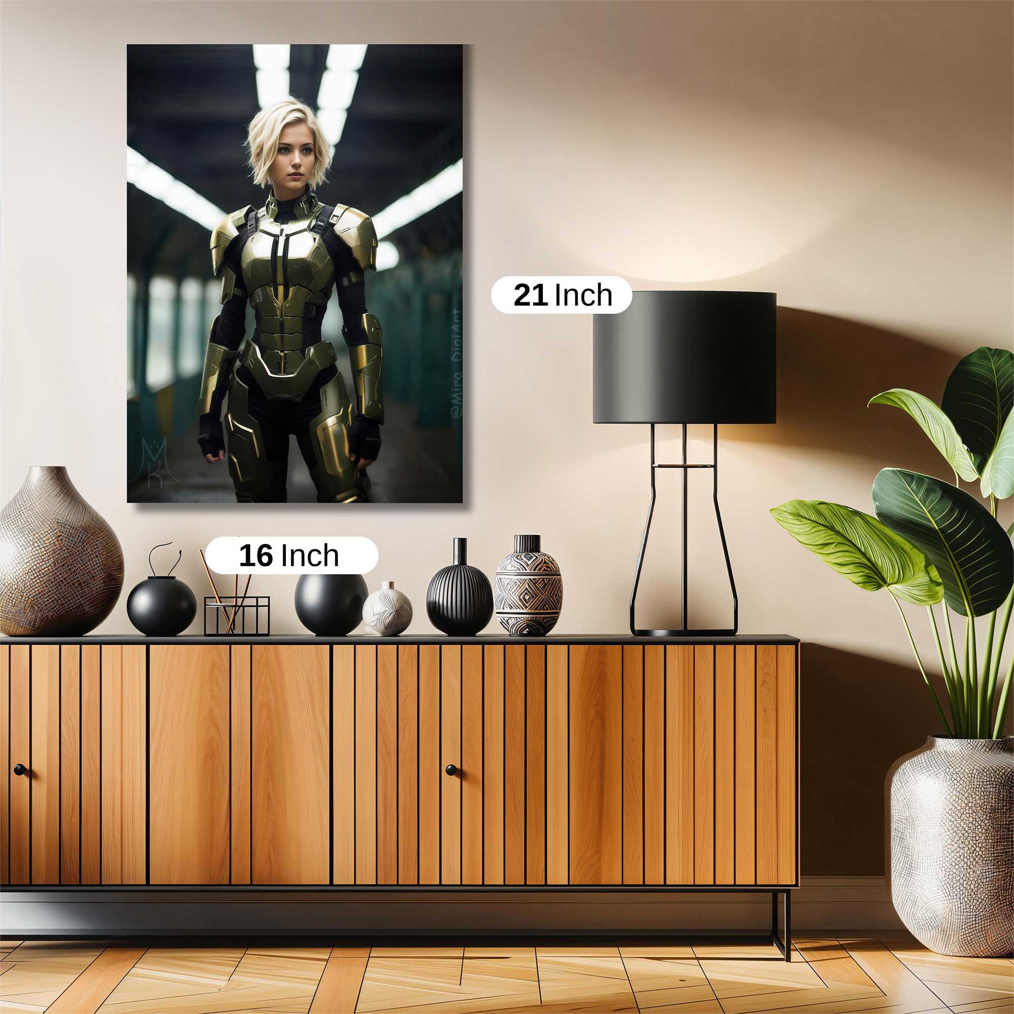 Armor Radiant Safe Wall Magnetic / M