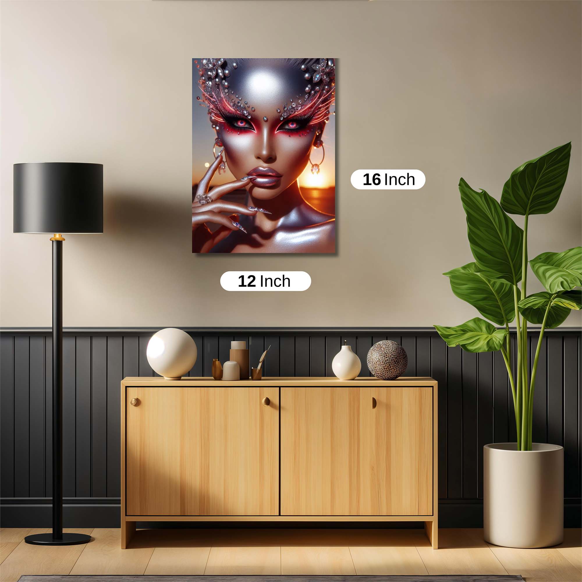 Alien Enigma Safe Wall Magnetic / M