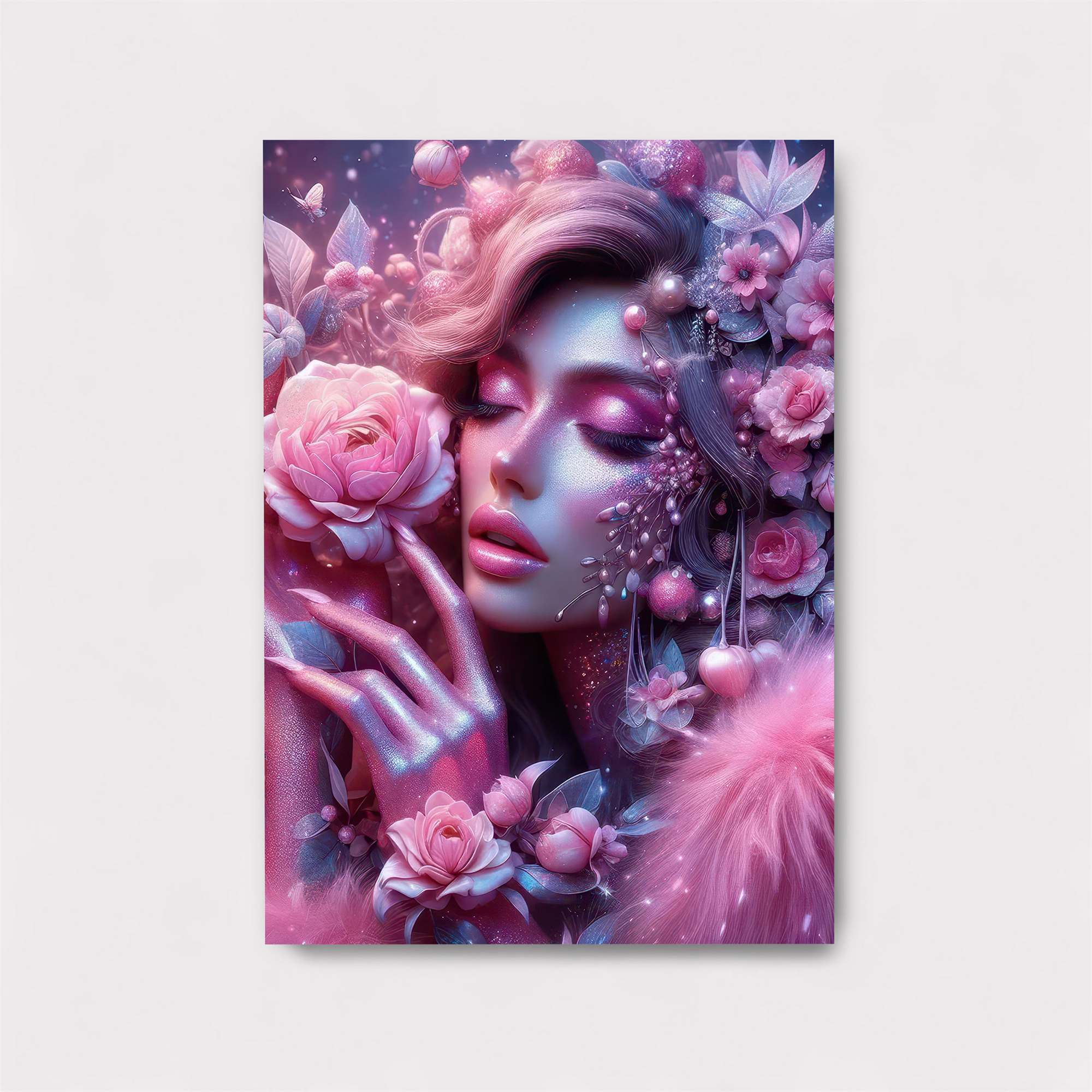 Floral Enchantment Safe Wall Magnetic / M