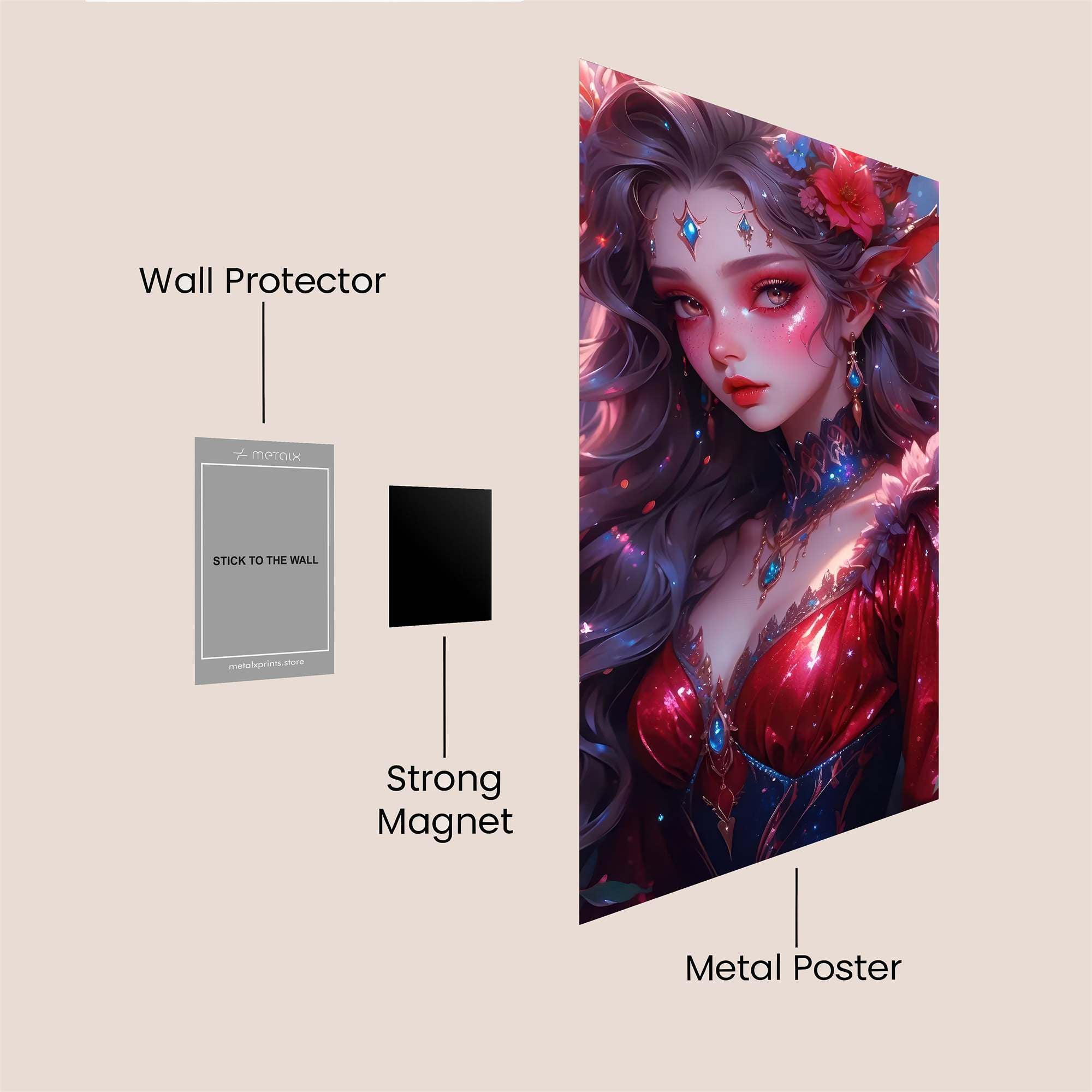 Elf Enchantment Safe Wall Magnetic / M