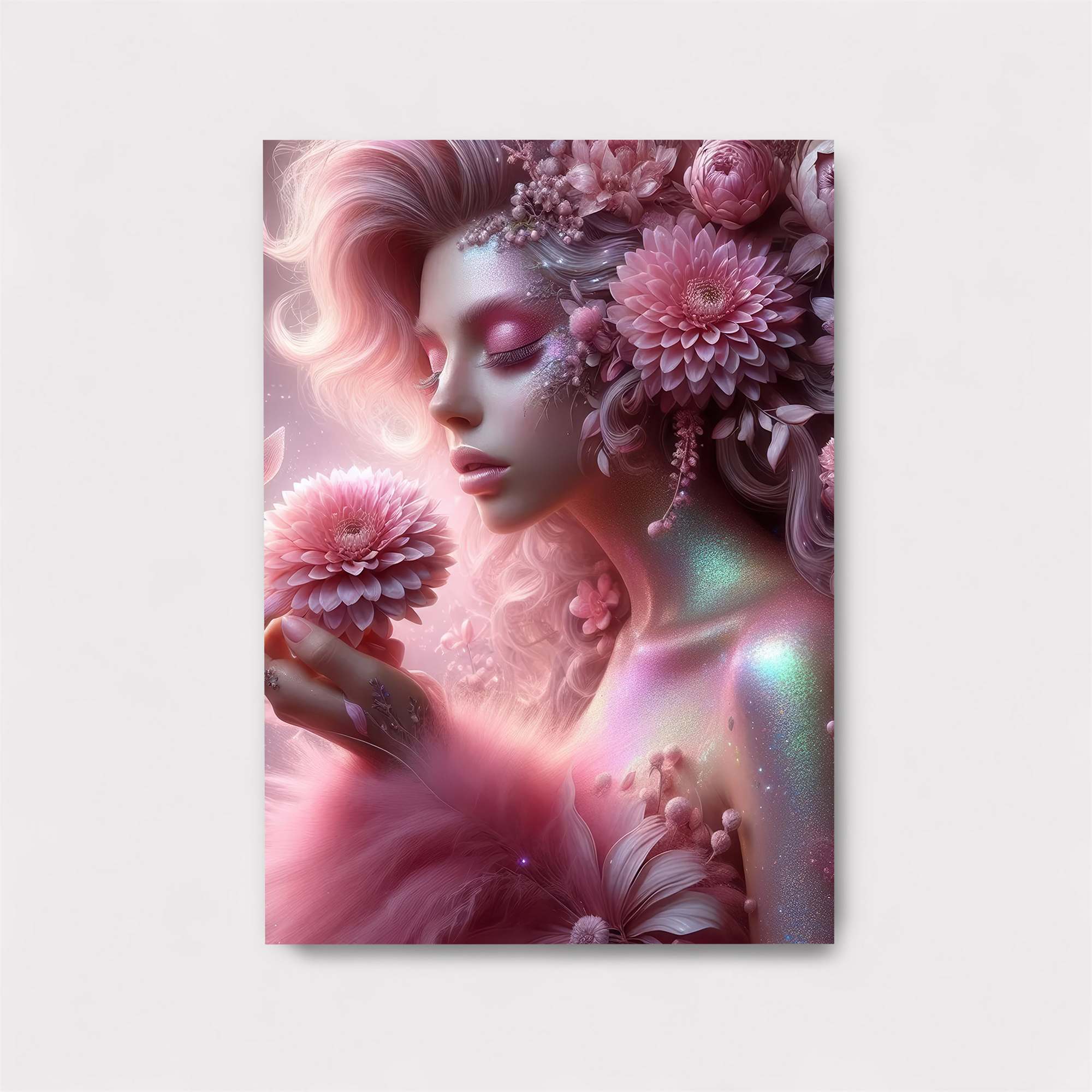 Floral Enchantment Safe Wall Magnetic / M