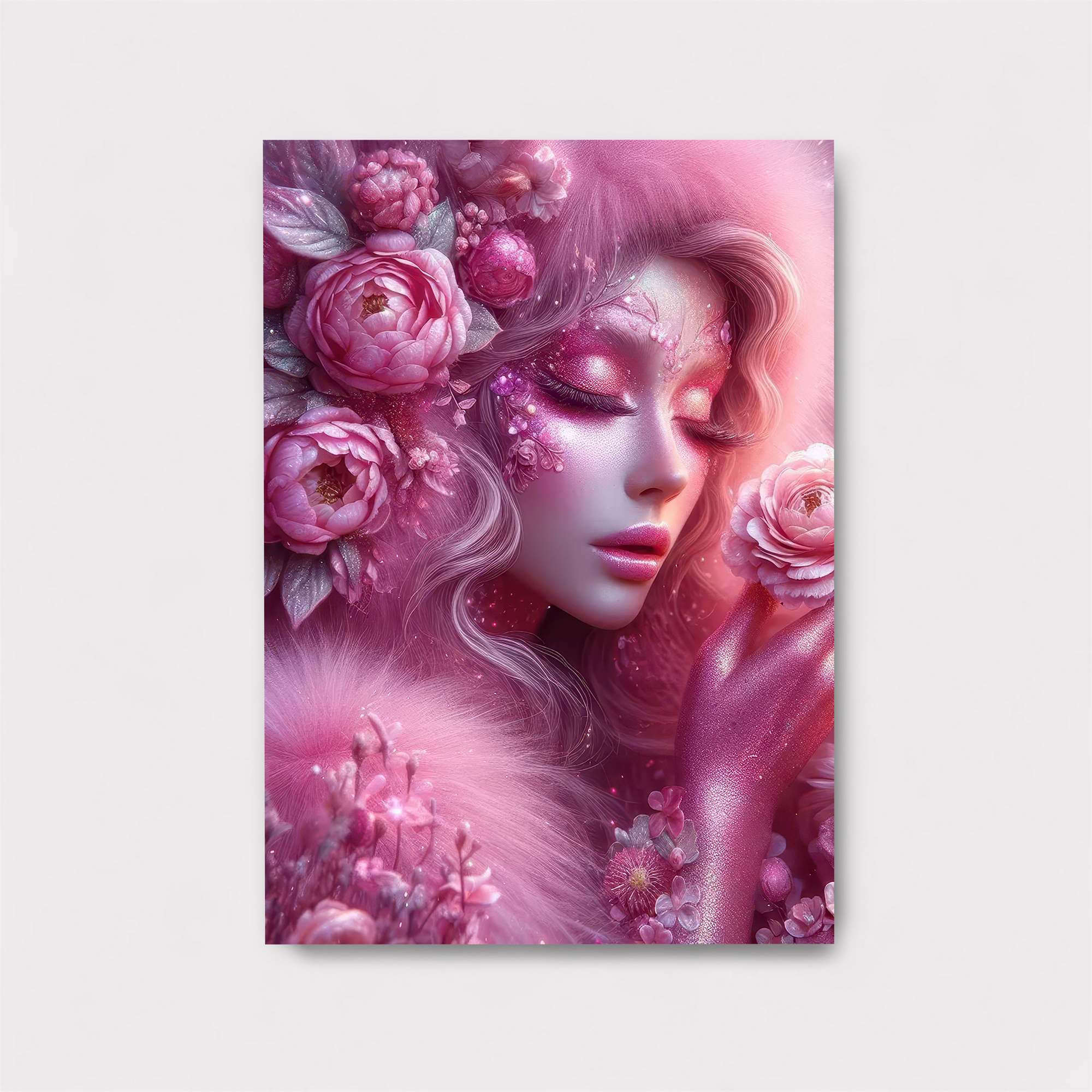 Floral Serenity Safe Wall Magnetic / M