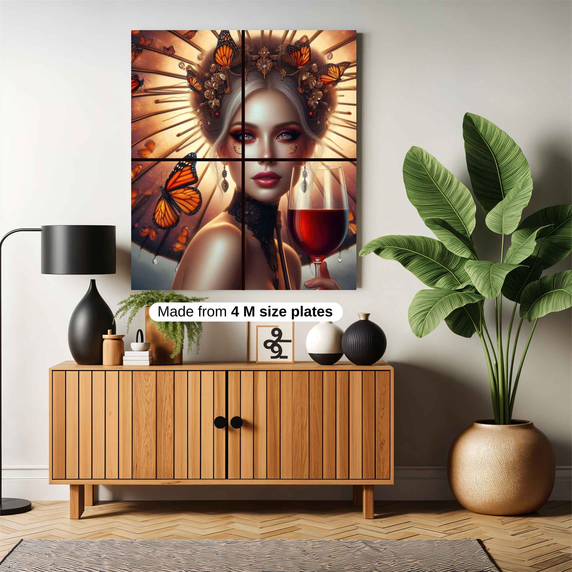 Butterfly Enchantress Safe Wall Magnetic / M