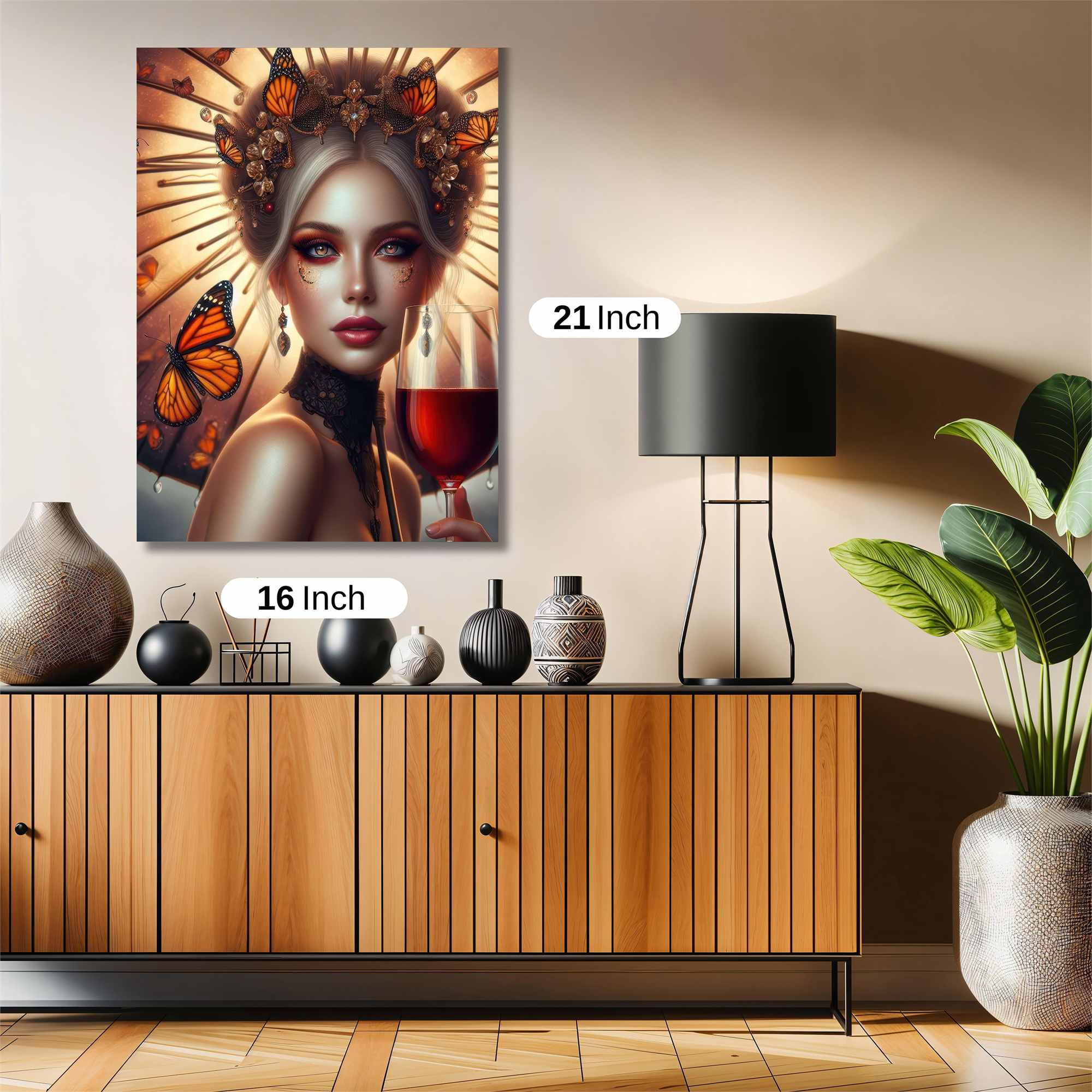 Butterfly Enchantress Safe Wall Magnetic / M