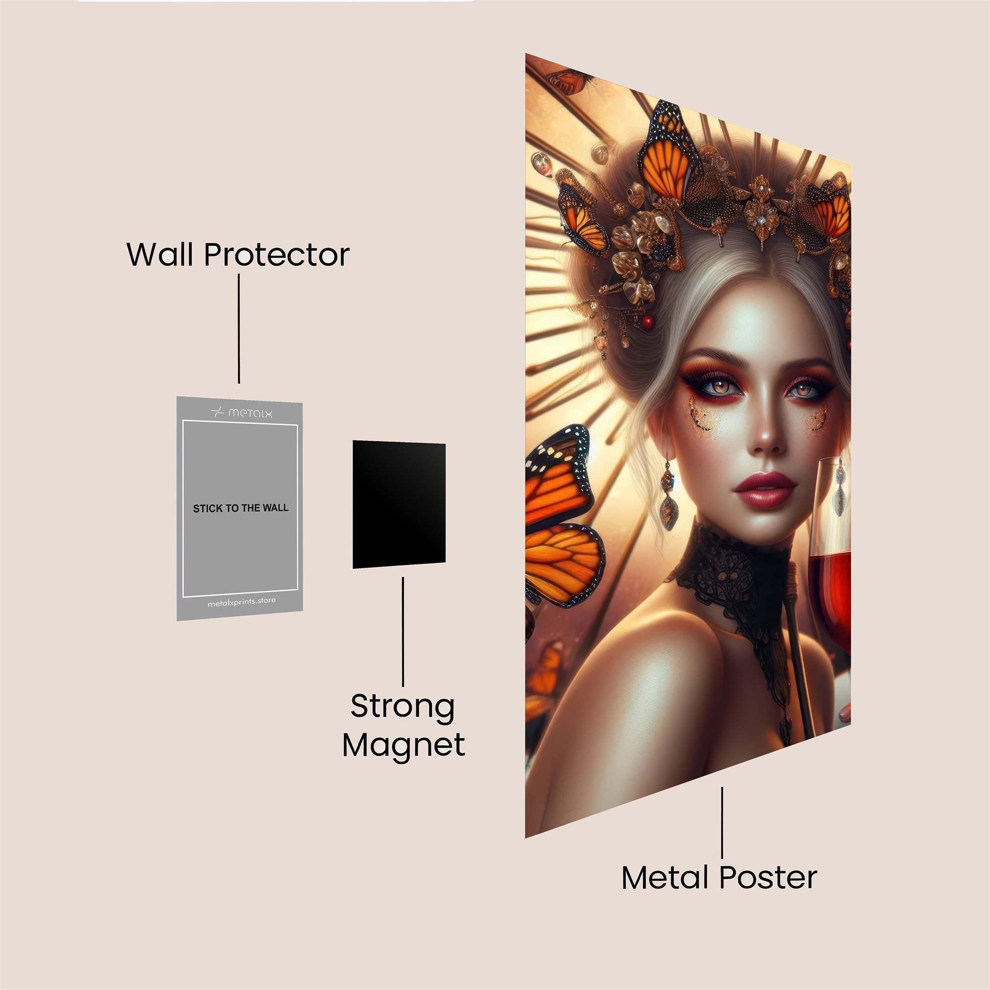Butterfly Enchantress Safe Wall Magnetic / M