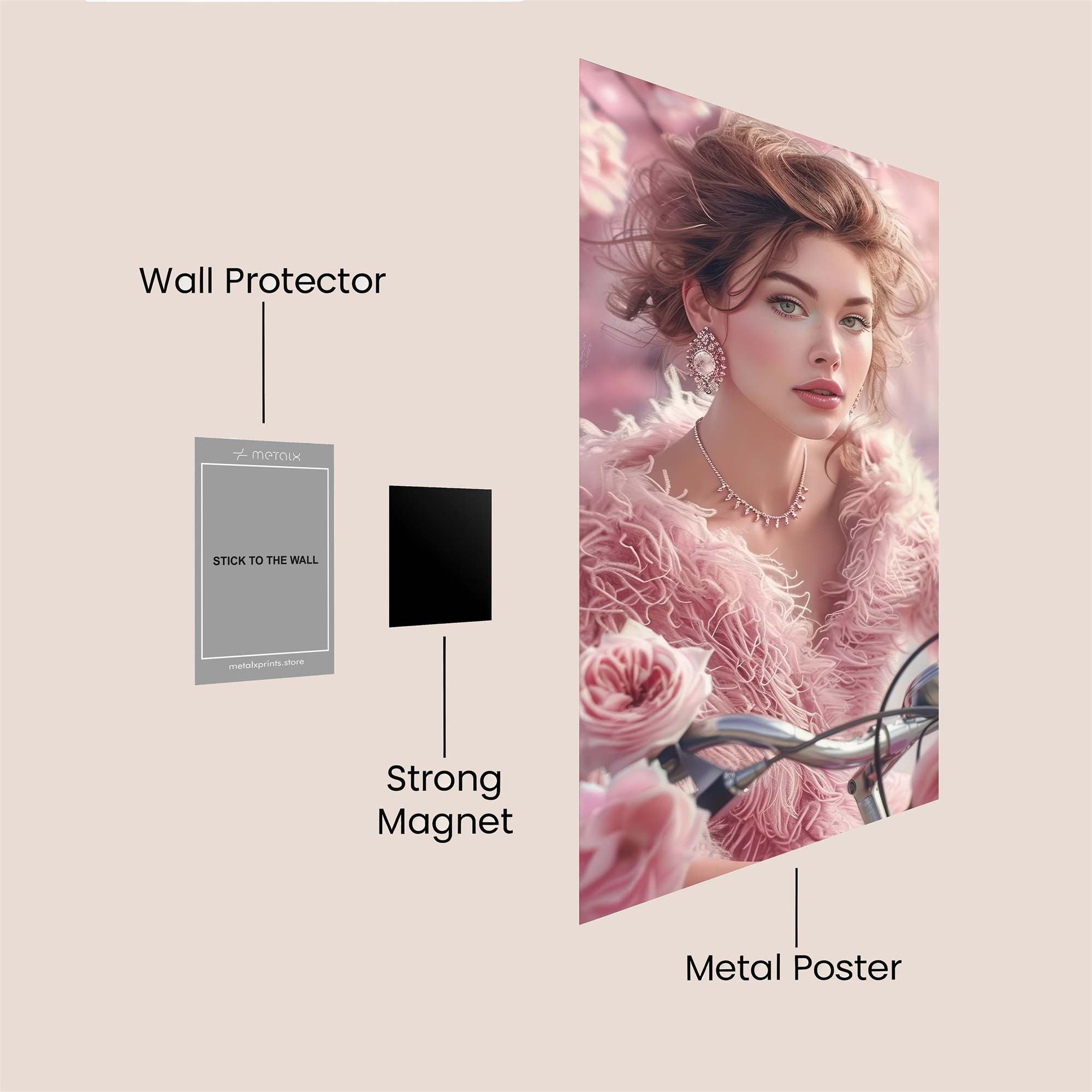 Blossom Bliss Safe Wall Magnetic / M